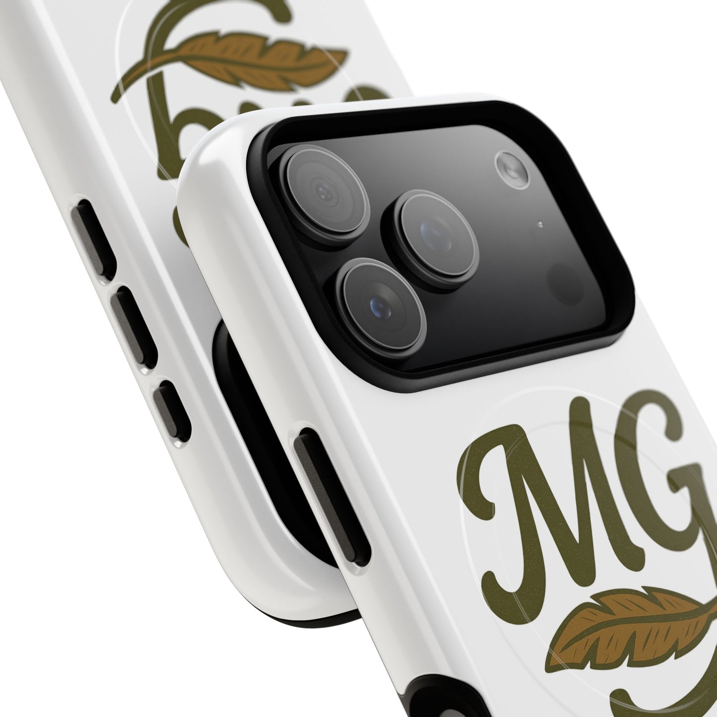 Monogram MG Feather Tough Magnetic Phone Case