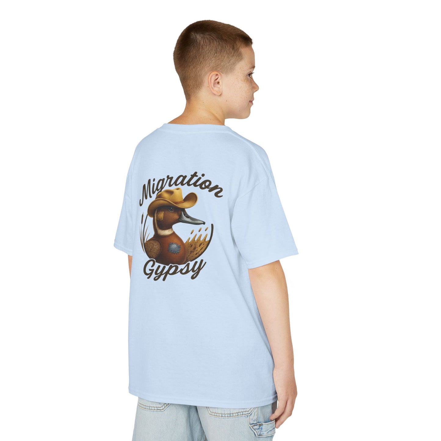 Kids Tee — Pintail Gypsy Front / Back Vintage T-Shirt