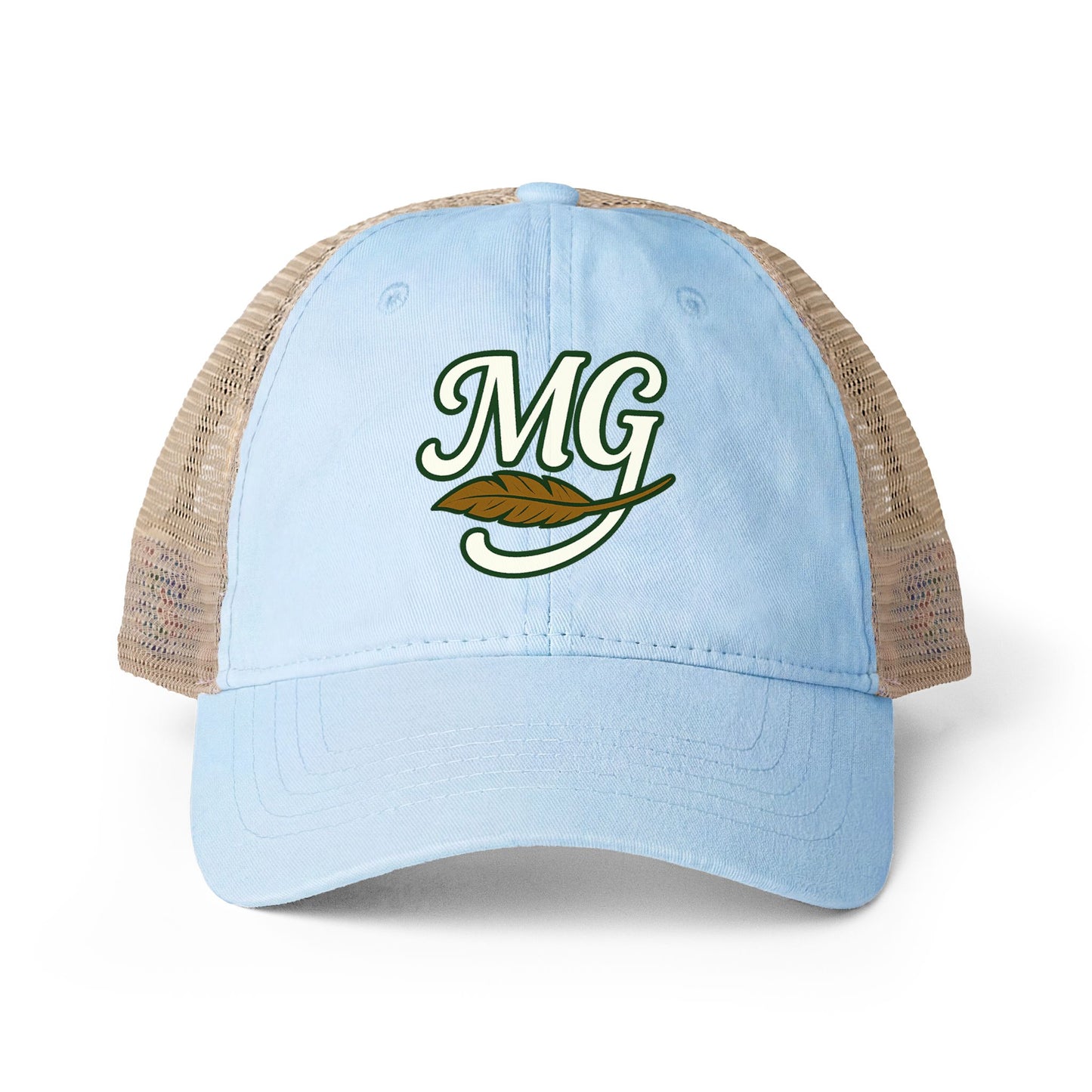 Women's Washed MG Trucker with Under Polka Dots or Stripes