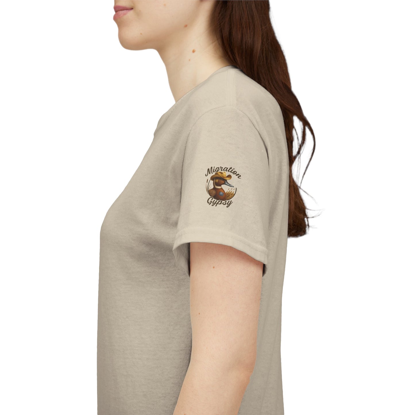 Classic Migration Gypsy MG and Dual Ducks on Sleeve Tee