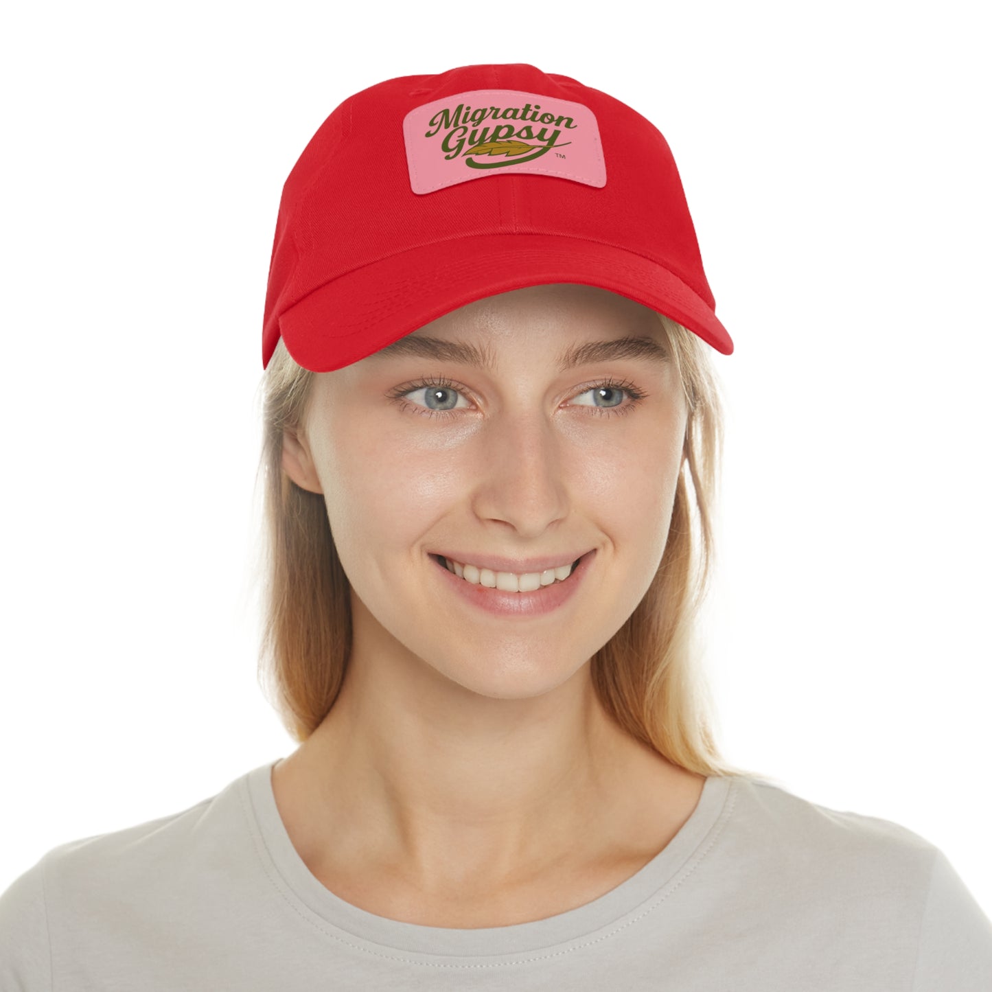 Unisex Migration Gypsy Leather Patch Hat — 12 Combo Colors Men's & Ladies