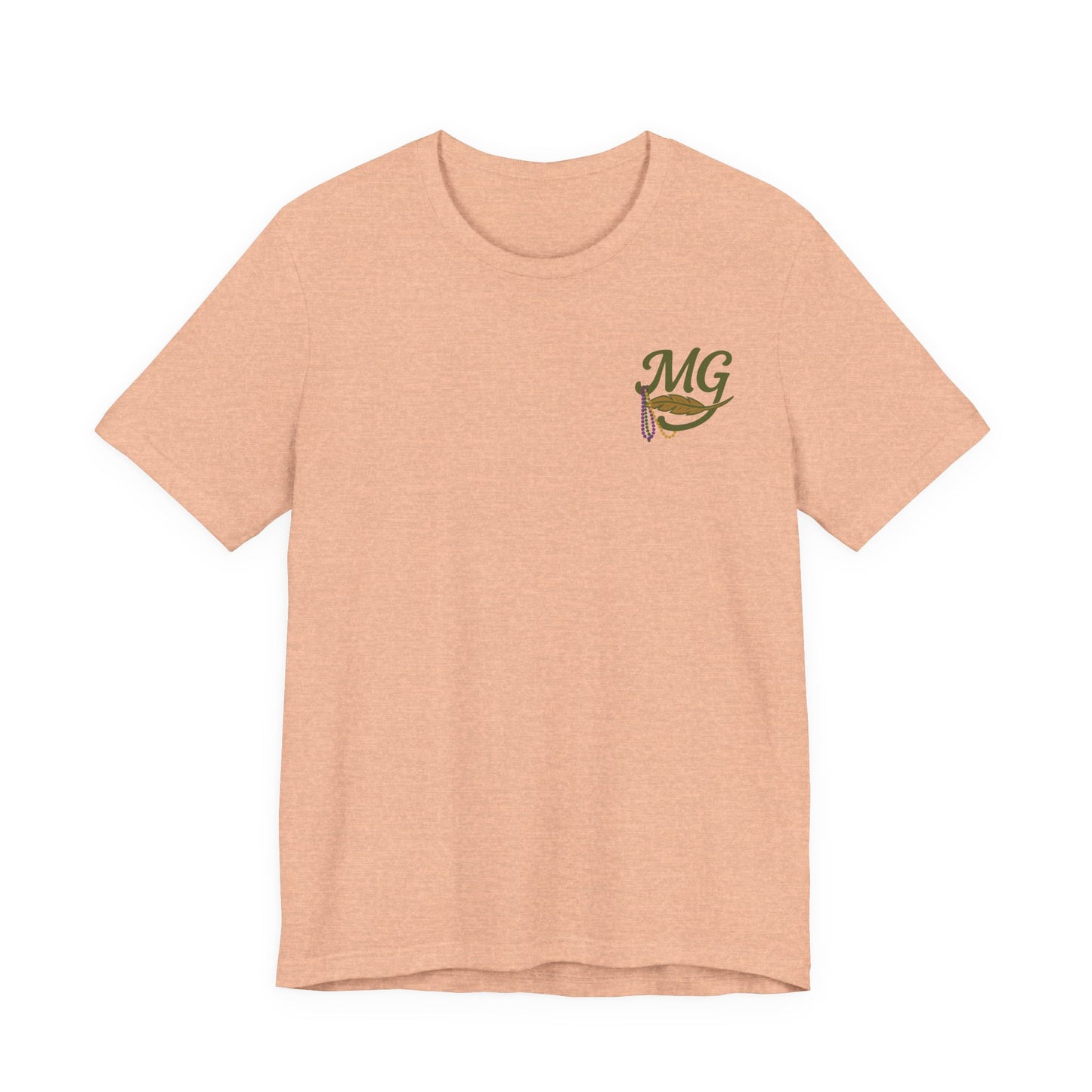 Mardi Gras Jester Mallard - Unisex Jersey Short Sleeve Tee