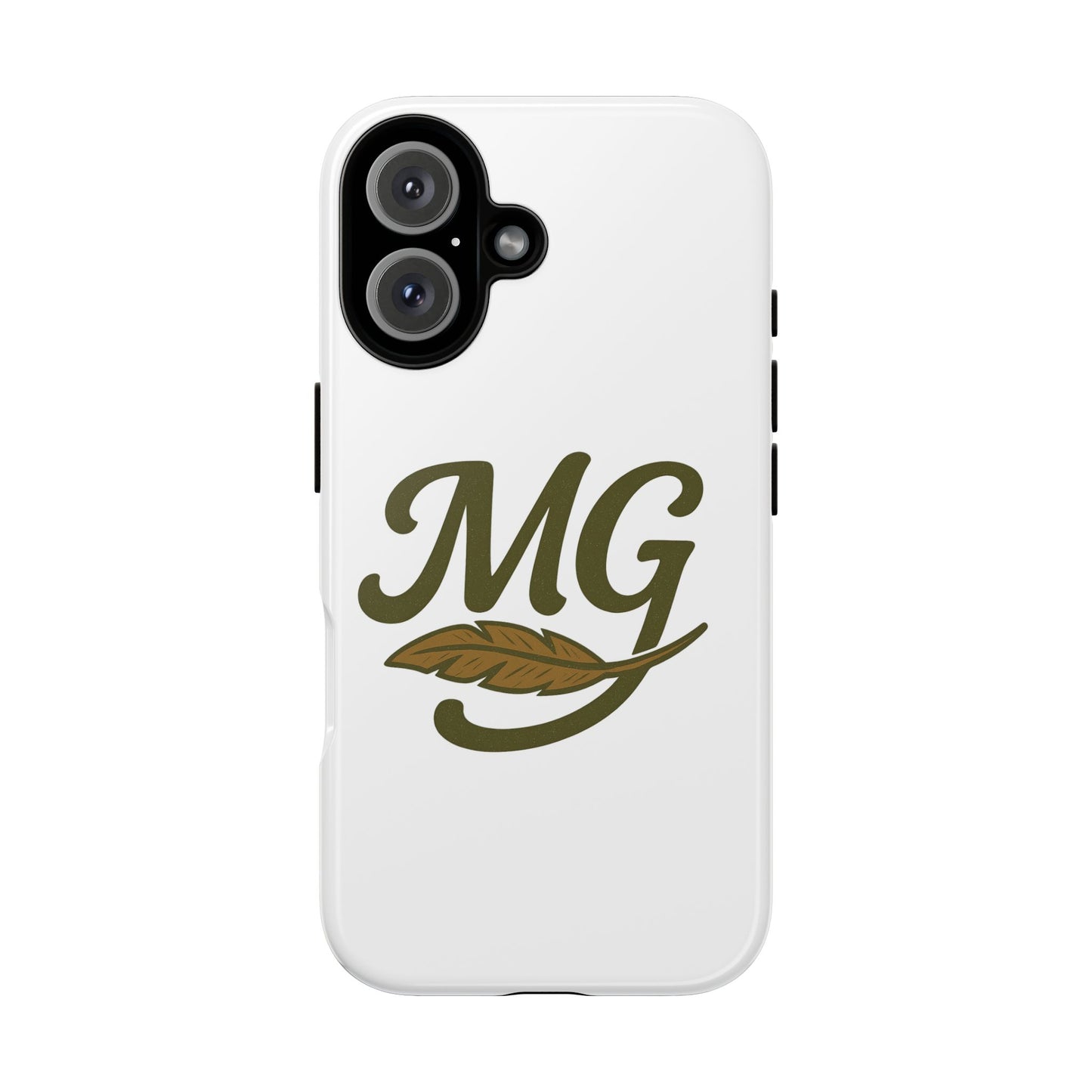 MG Leaf Tough Phone Case — Monogram Protective Phone Cover