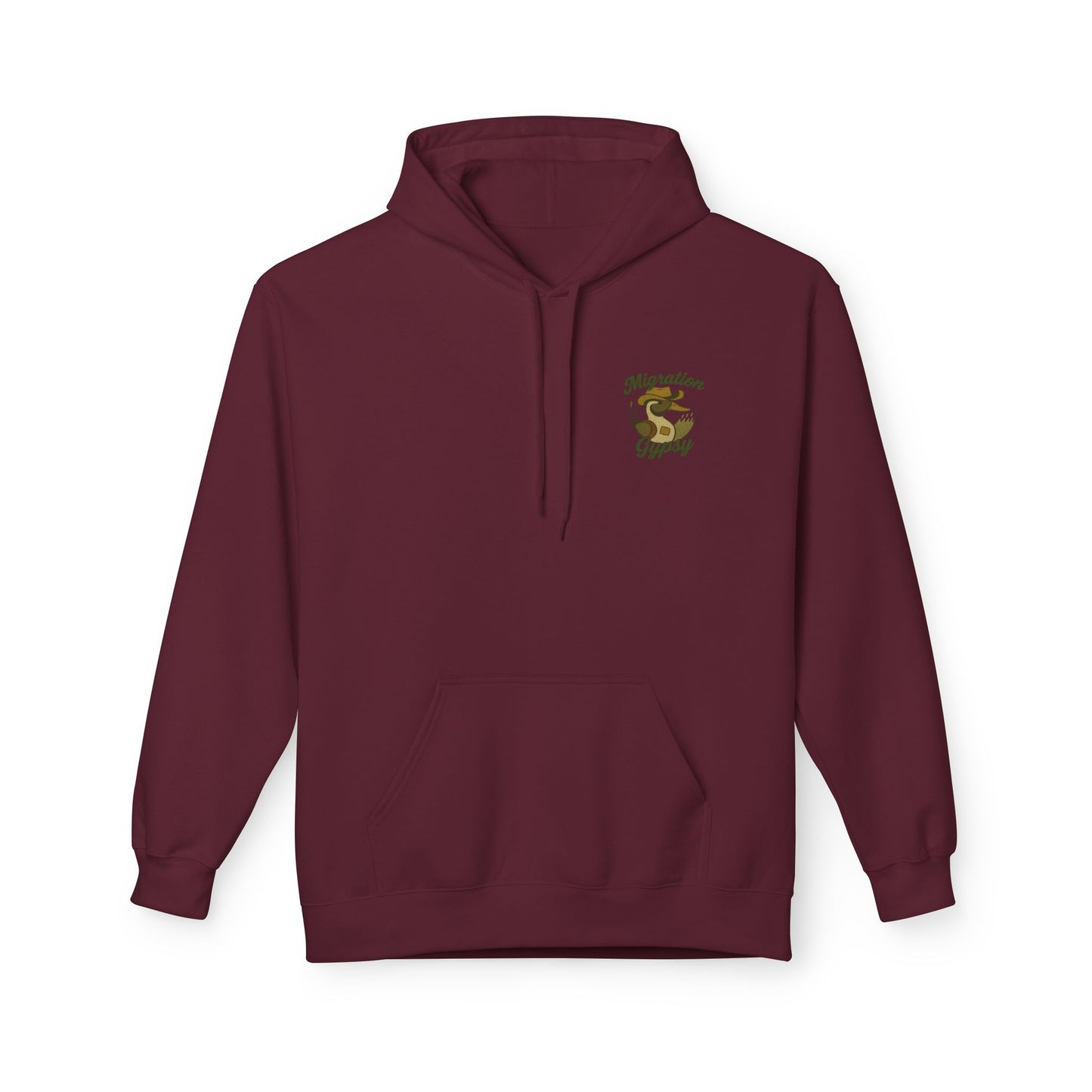 Pintail Migration Gypsy Hoodie — Vintage Outdoors Travel Logo Pullover