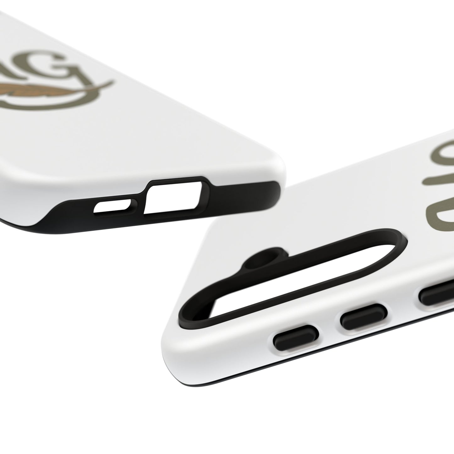 MG Leaf Tough Phone Case — Monogram Protective Phone Cover