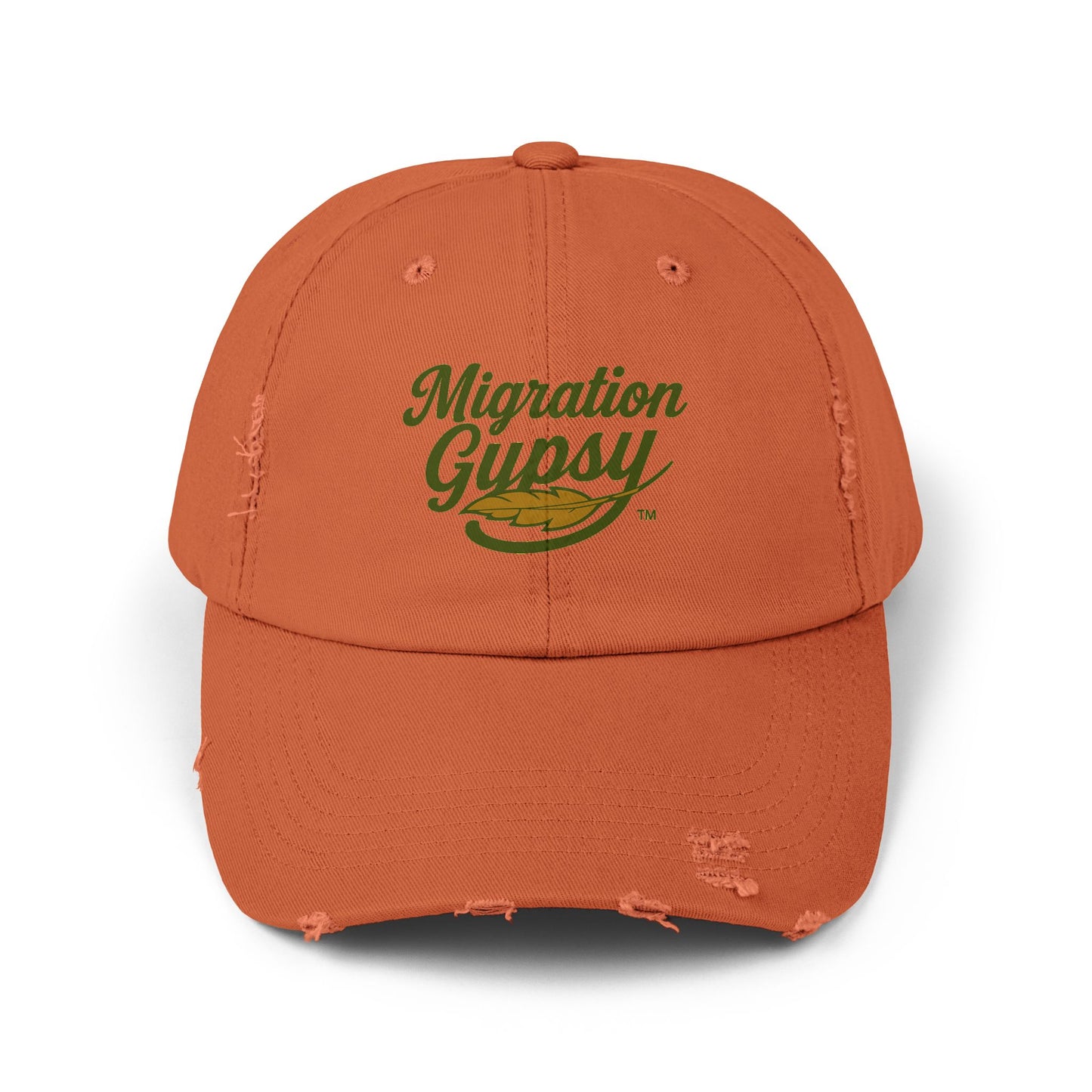 Distressed Cap — "Migration Gypsy" Retro Surf Hat