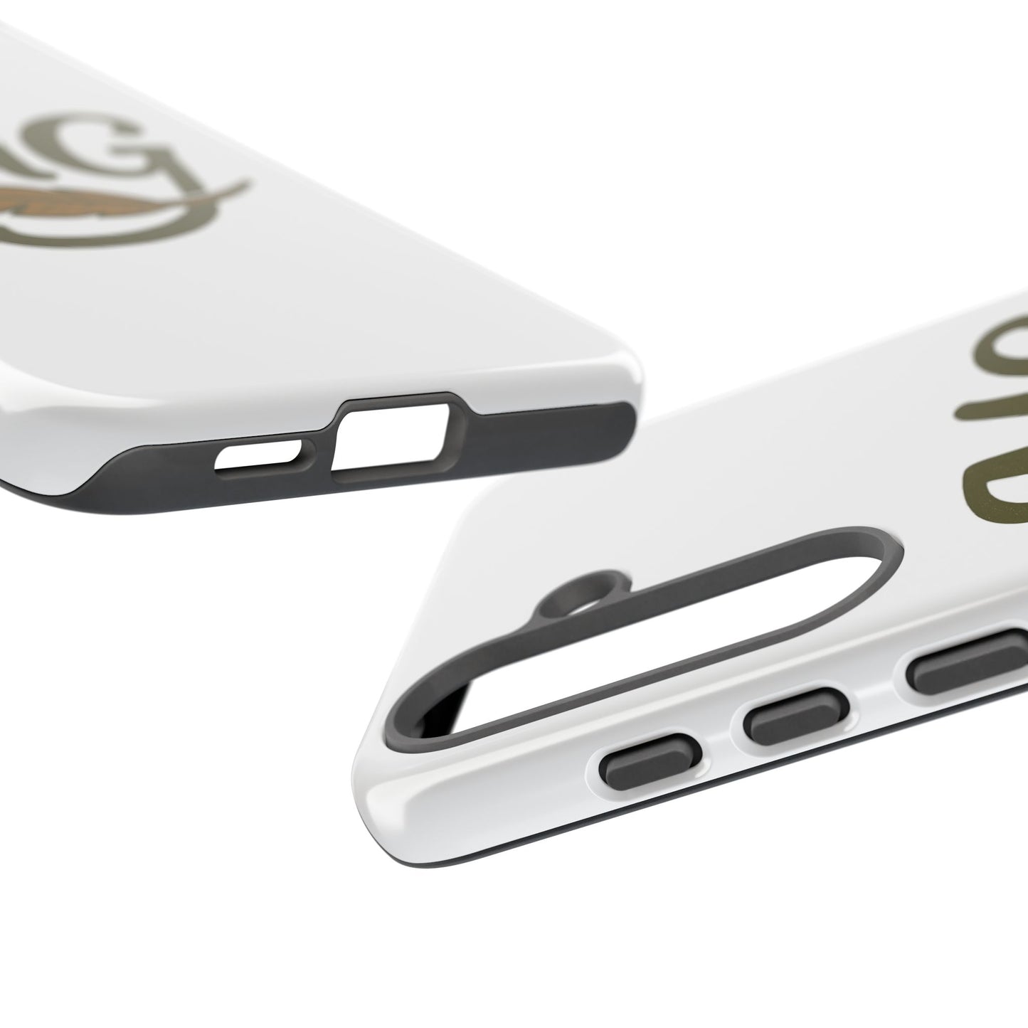 MG Leaf Tough Phone Case — Monogram Protective Phone Cover