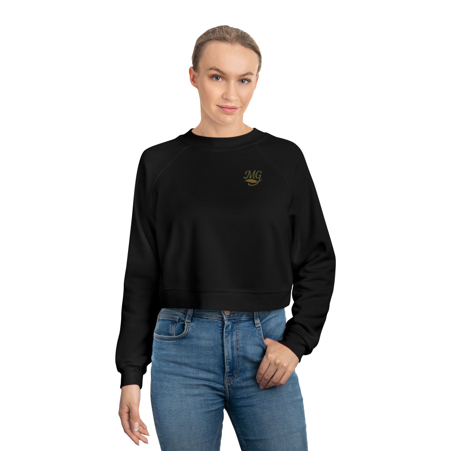 Migration Mallard Cropped Pullover | Fleece Sweatshirt