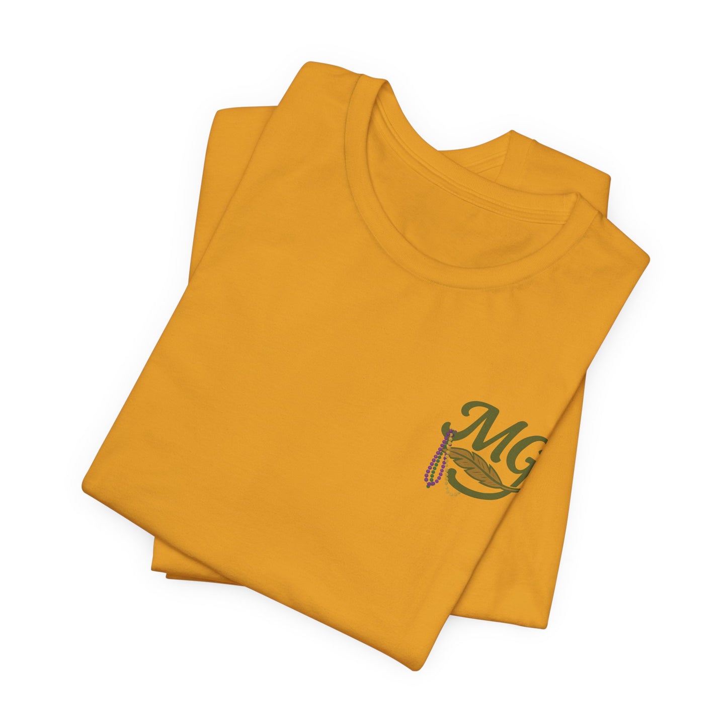 Mardi Gras Jester Mallard - Unisex Jersey Short Sleeve Tee