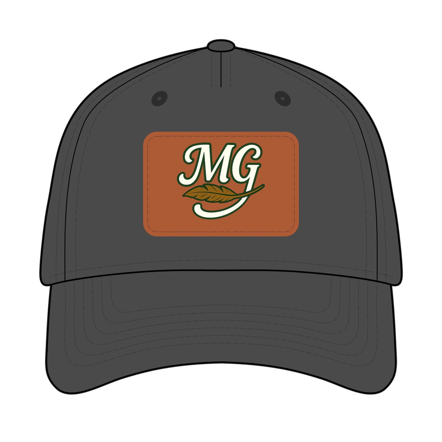 Combo MG Leather Patch Baseball Cap — Unisex 46 Combos
