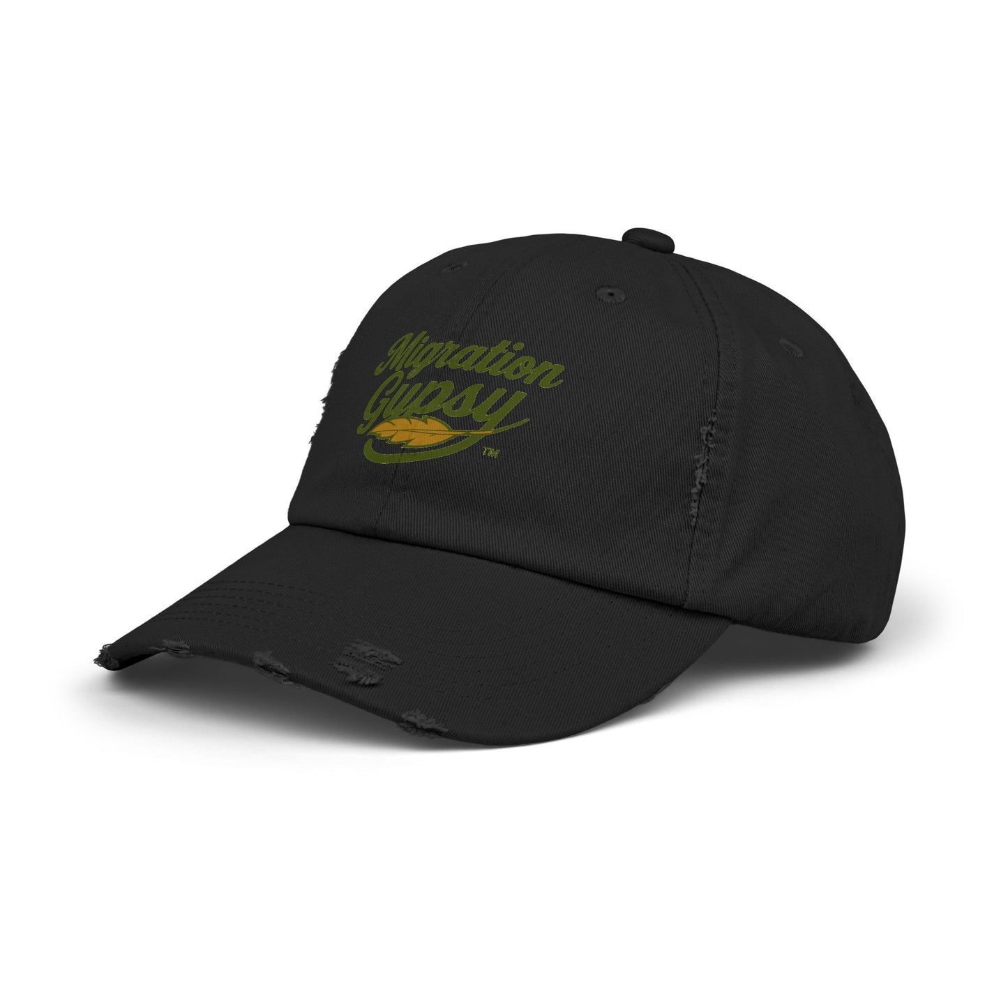 Distressed Cap — "Migration Gypsy" Retro Surf Hat