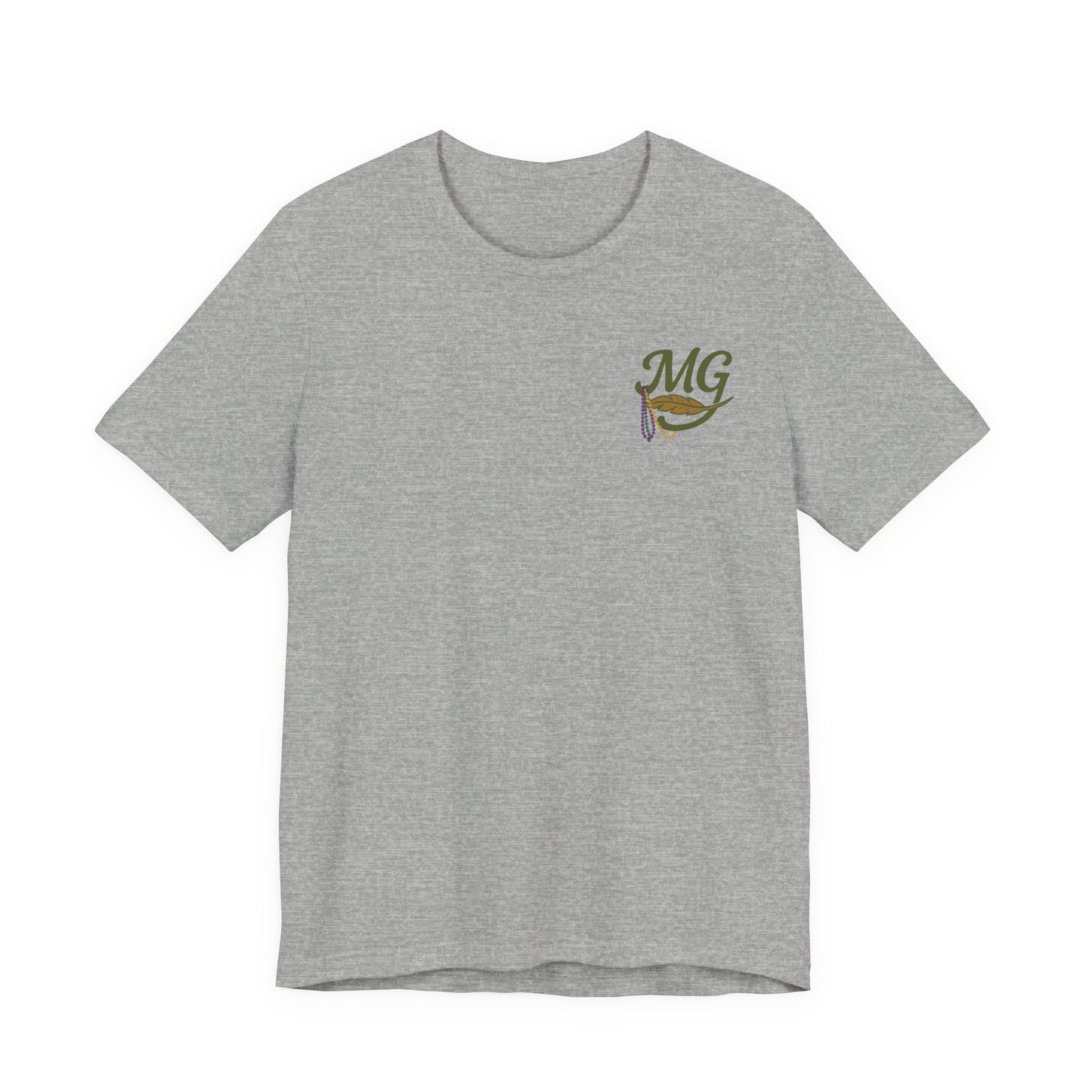 Mardi Gras Jester Mallard - Unisex Jersey Short Sleeve Tee
