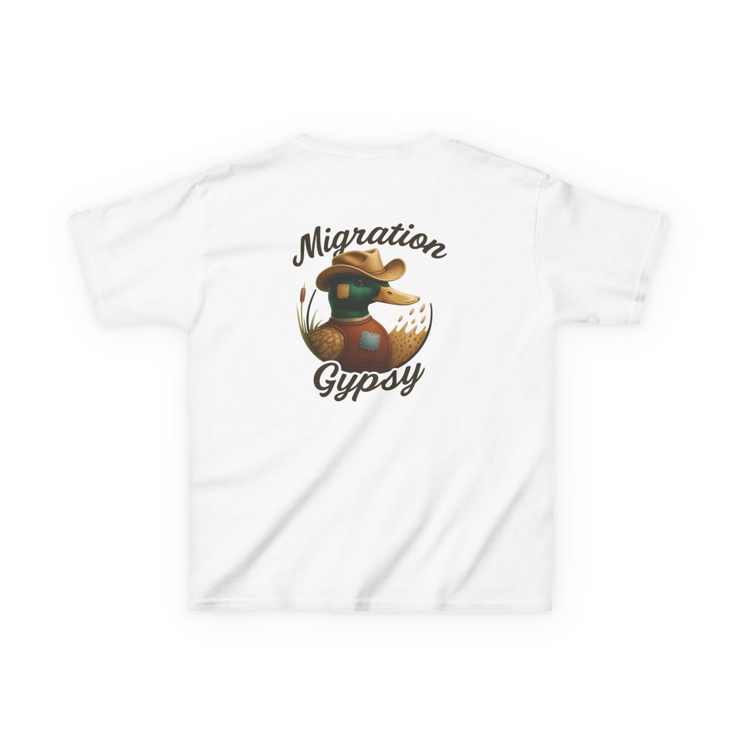 Kids Tee — Mallard Migration Gypsy Front & Back
