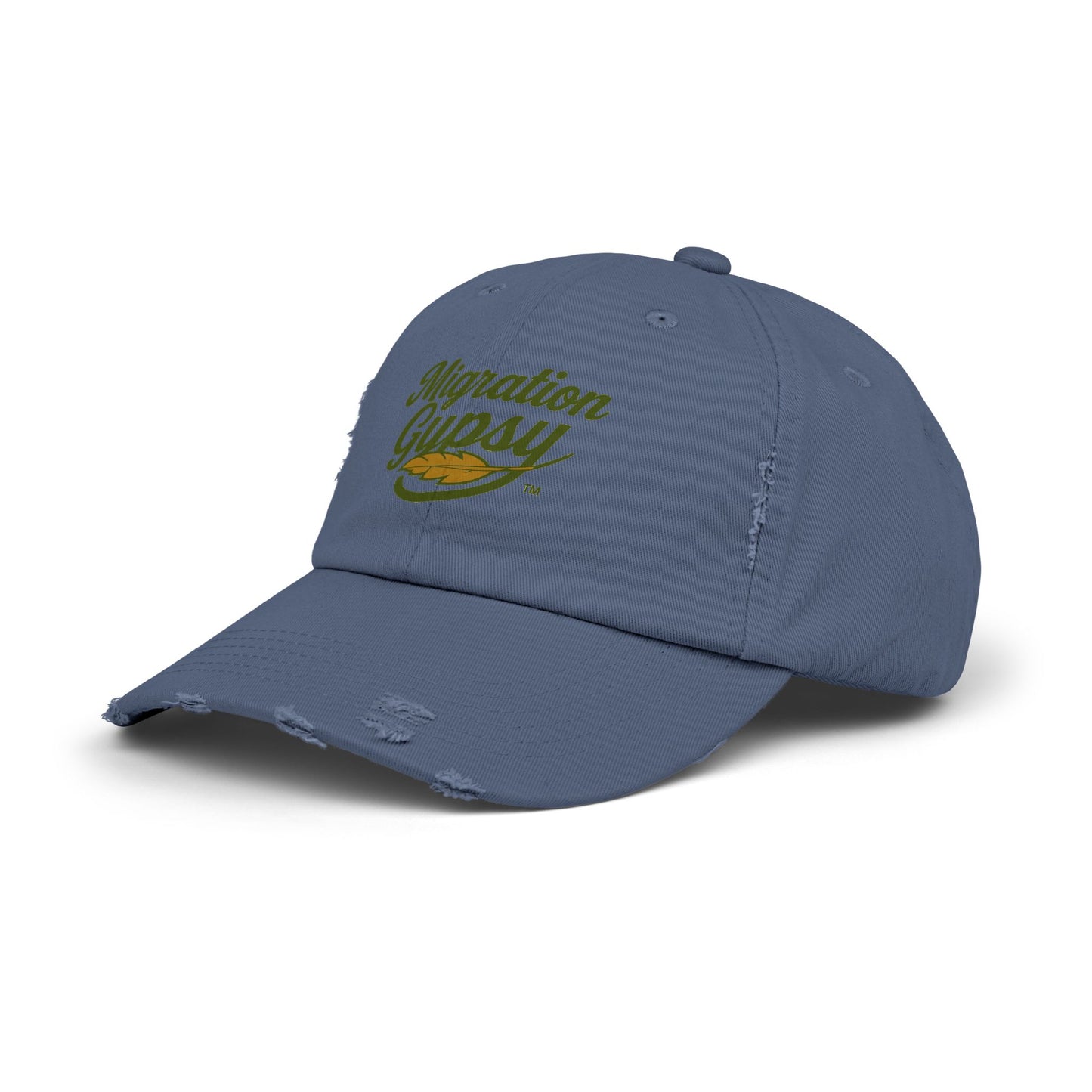 Distressed Cap — "Migration Gypsy" Retro Surf Hat