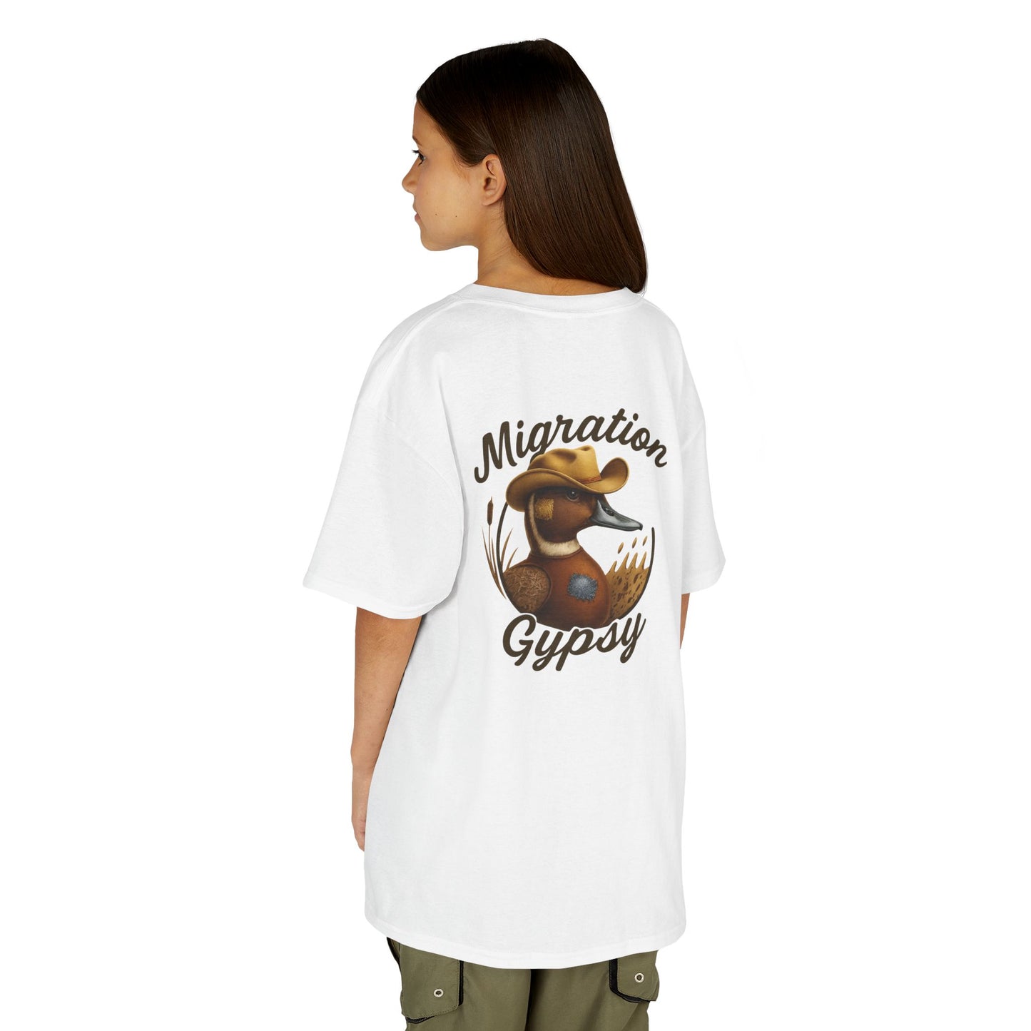 Kids Tee — Pintail Gypsy Front / Back Vintage T-Shirt