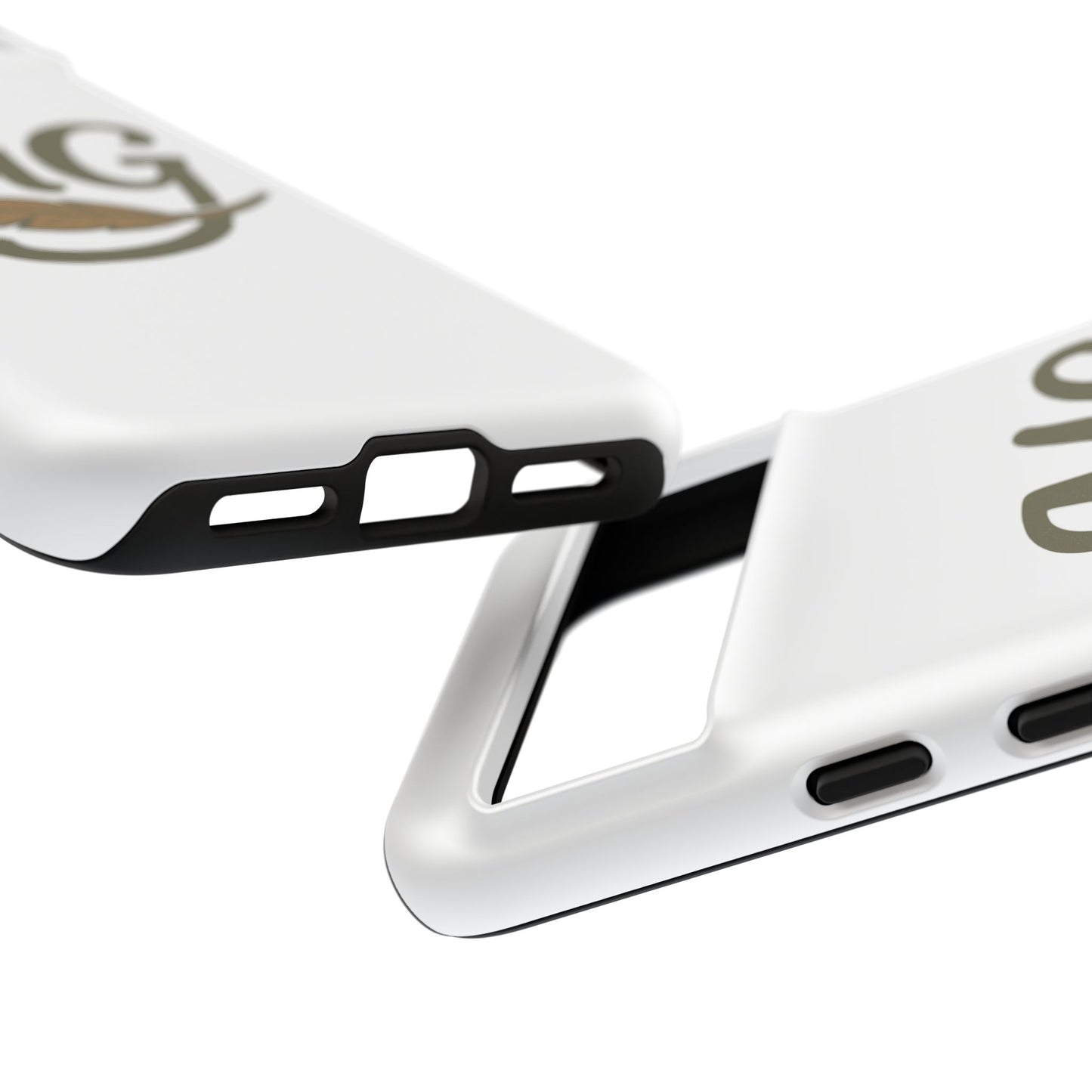 MG Leaf Tough Phone Case — Monogram Protective Phone Cover