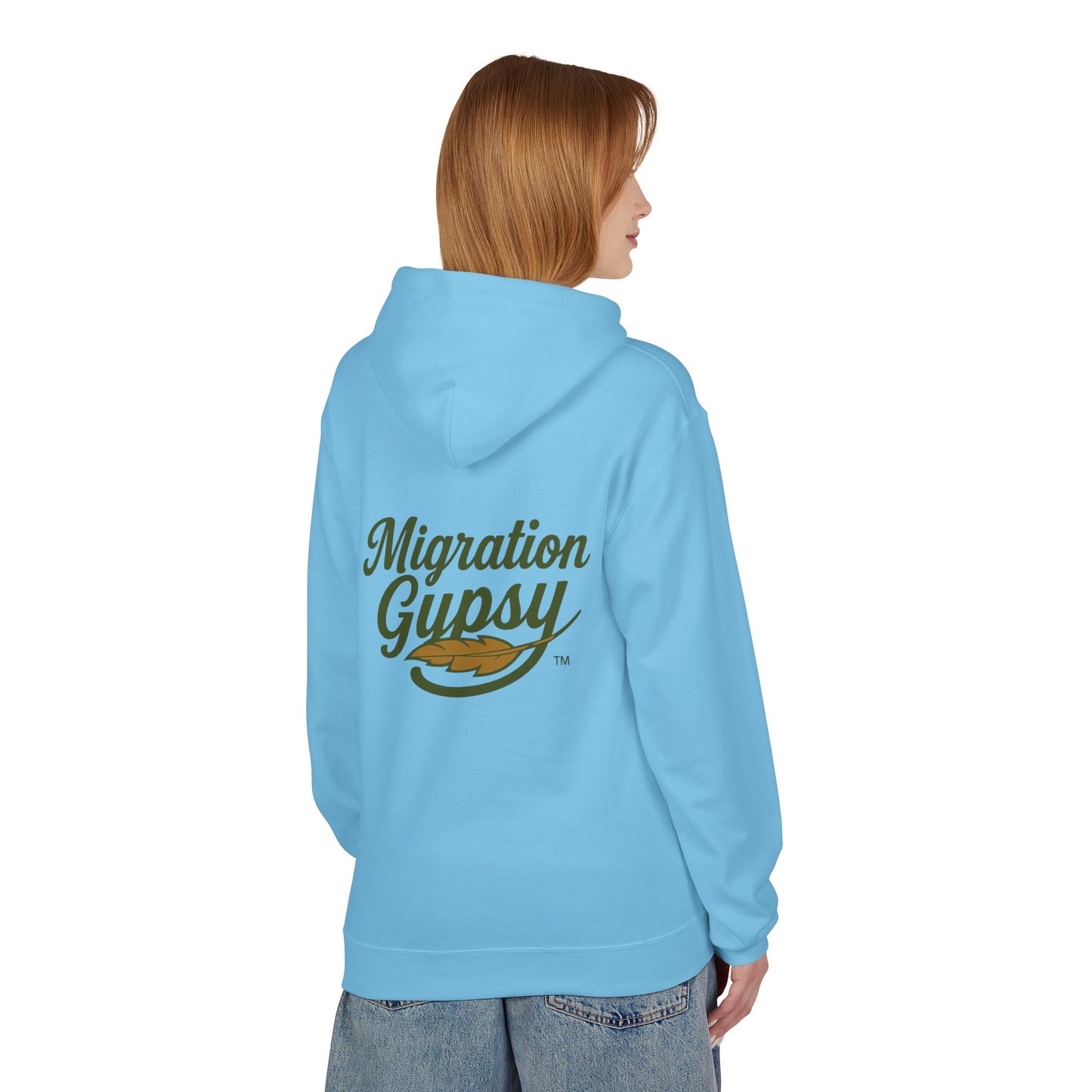 Pintail Migration Gypsy Hoodie — Vintage Outdoors Travel Logo Pullover