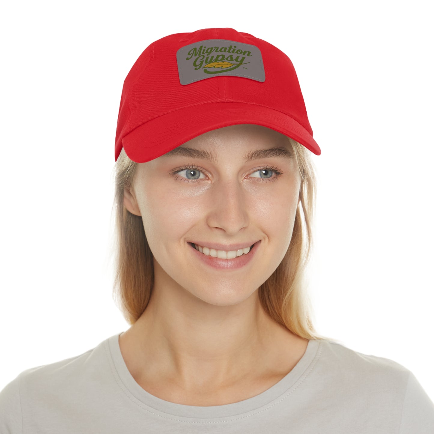 Unisex Migration Gypsy Leather Patch Hat — 12 Combo Colors Men's & Ladies