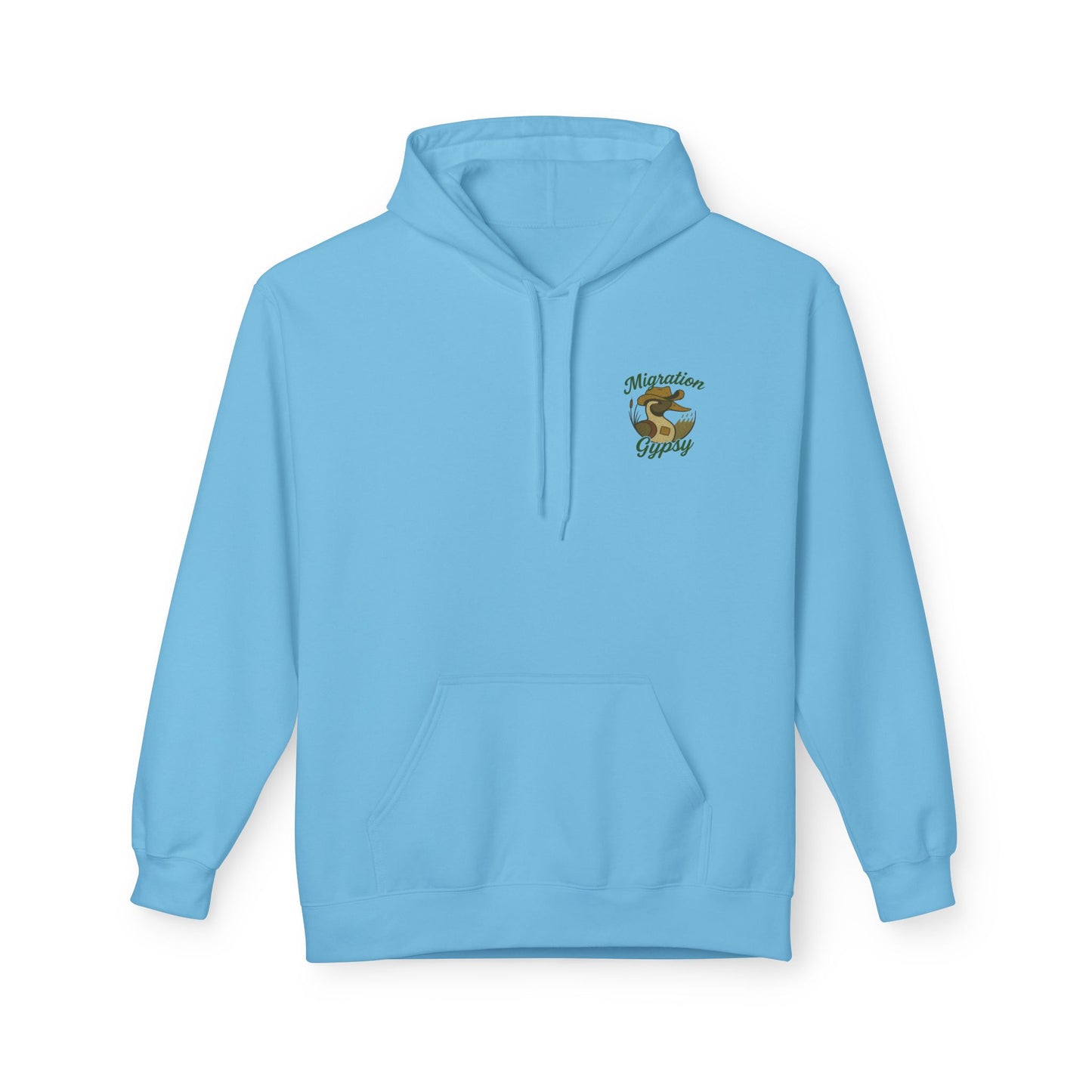 Pintail Migration Gypsy Hoodie — Vintage Outdoors Travel Logo Pullover