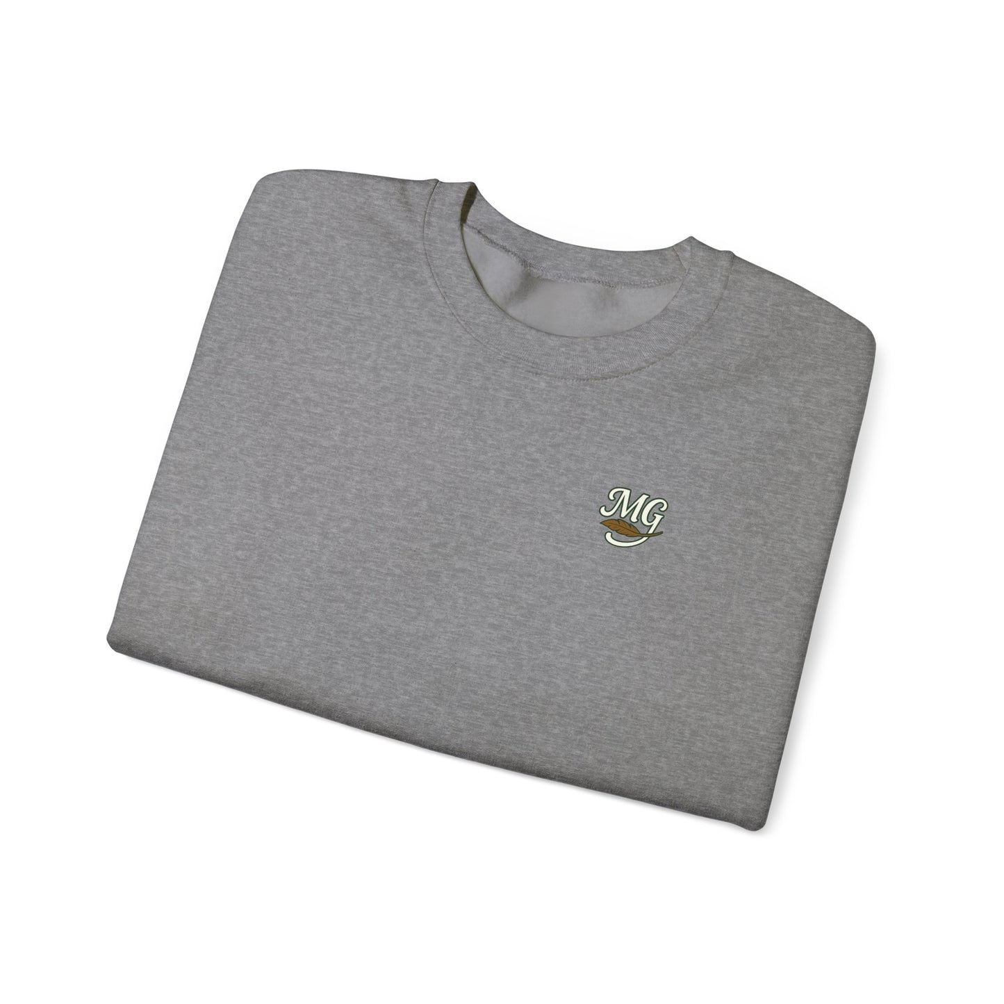 Unisex Migration Gypsy Sweatshirt | Park Bench Mossy Forest Scene