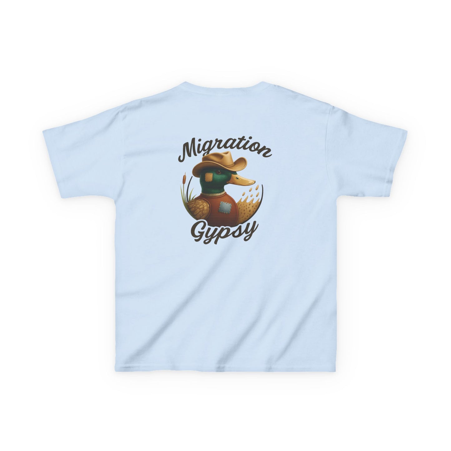 Kids Tee — Mallard Migration Gypsy Front & Back