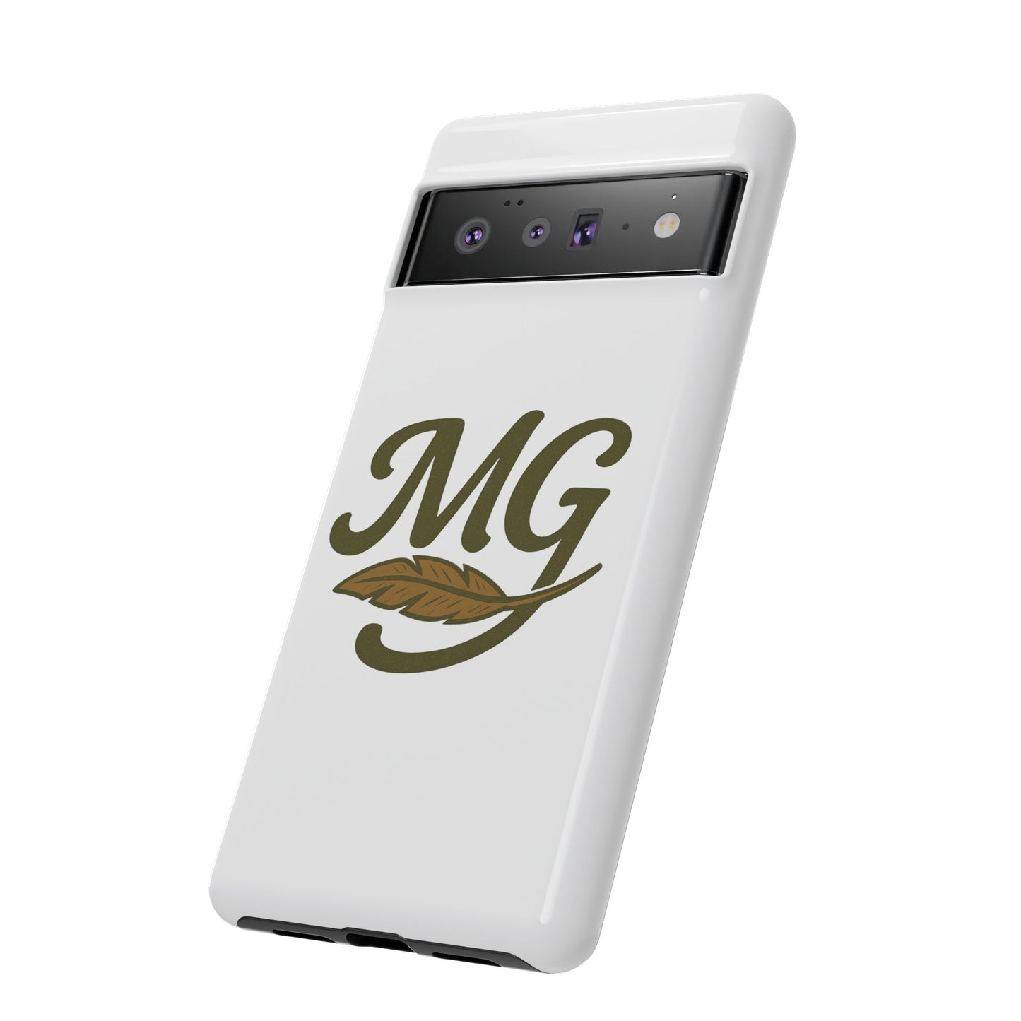 MG Leaf Tough Phone Case — Monogram Protective Phone Cover