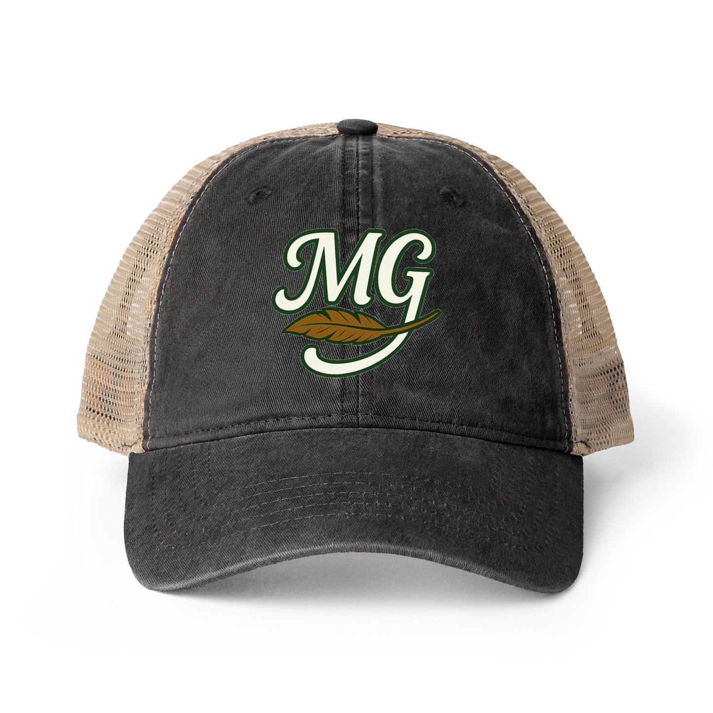 Women's Washed MG Trucker with Under Polka Dots or Stripes