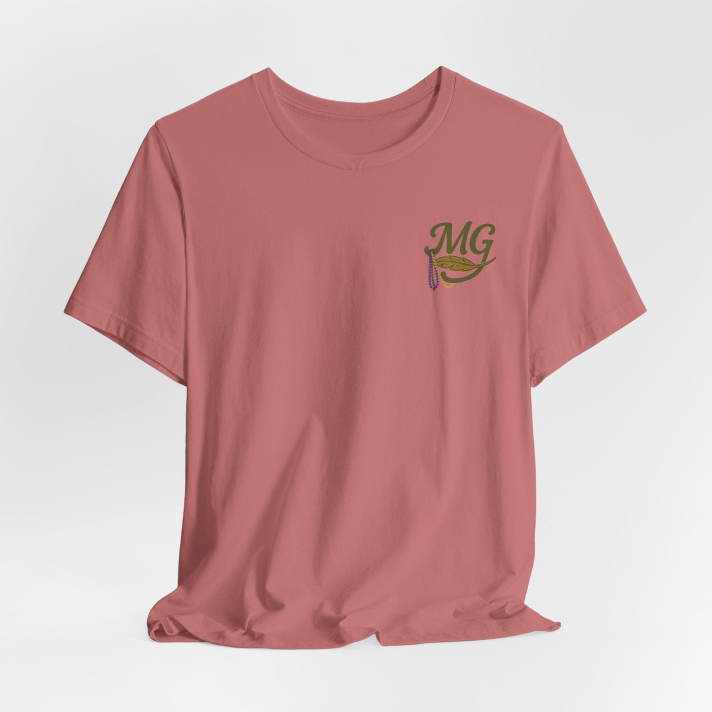 Mardi Gras Jester Mallard - Unisex Jersey Short Sleeve Tee