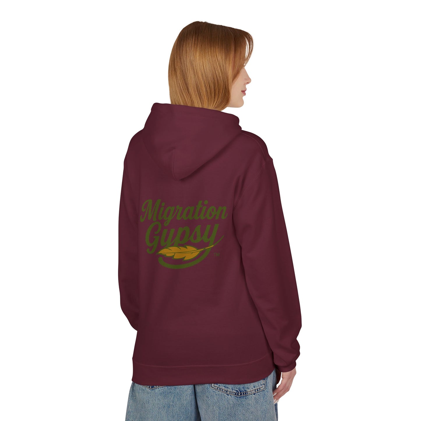 Pintail Migration Gypsy Hoodie — Vintage Outdoors Travel Logo Pullover