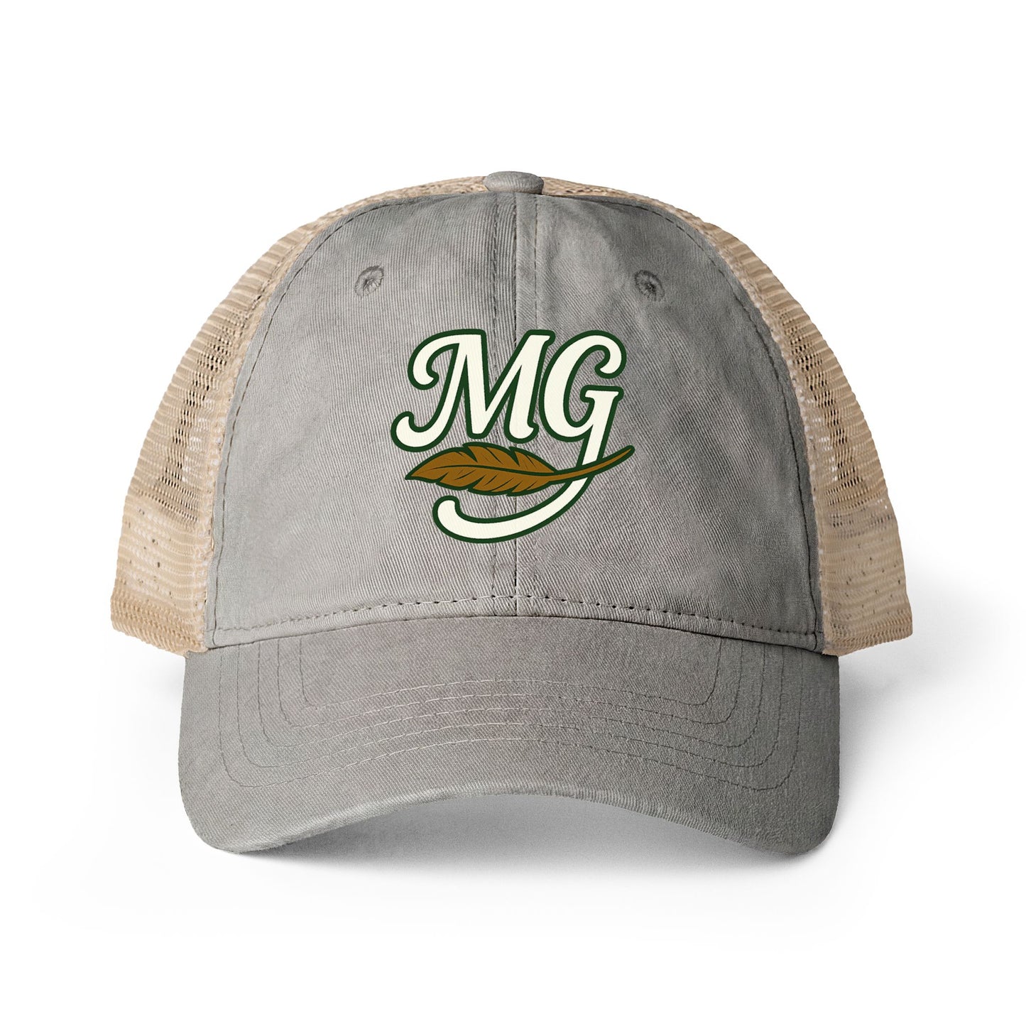 Women's Washed MG Trucker with Under Polka Dots or Stripes