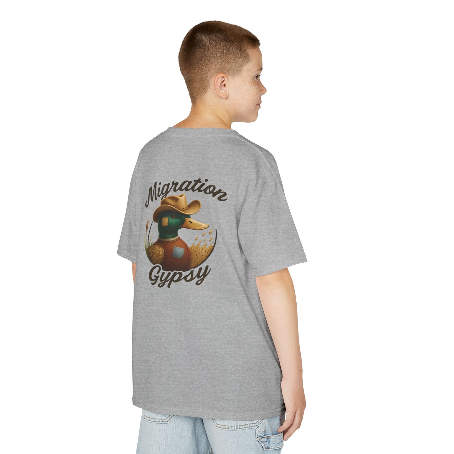 Kids Tee — Mallard Migration Gypsy Front & Back