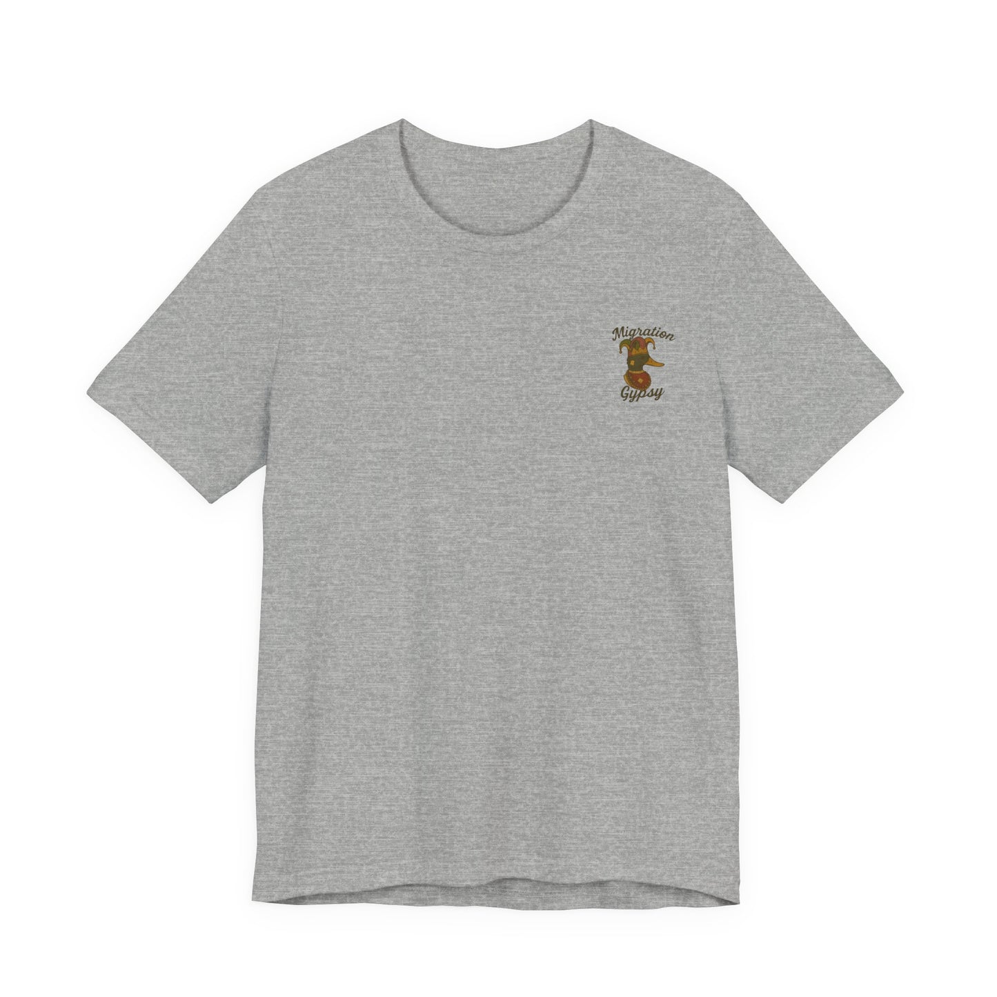 Migration Mardi Gras Vintage Duck Boat Travel Tee