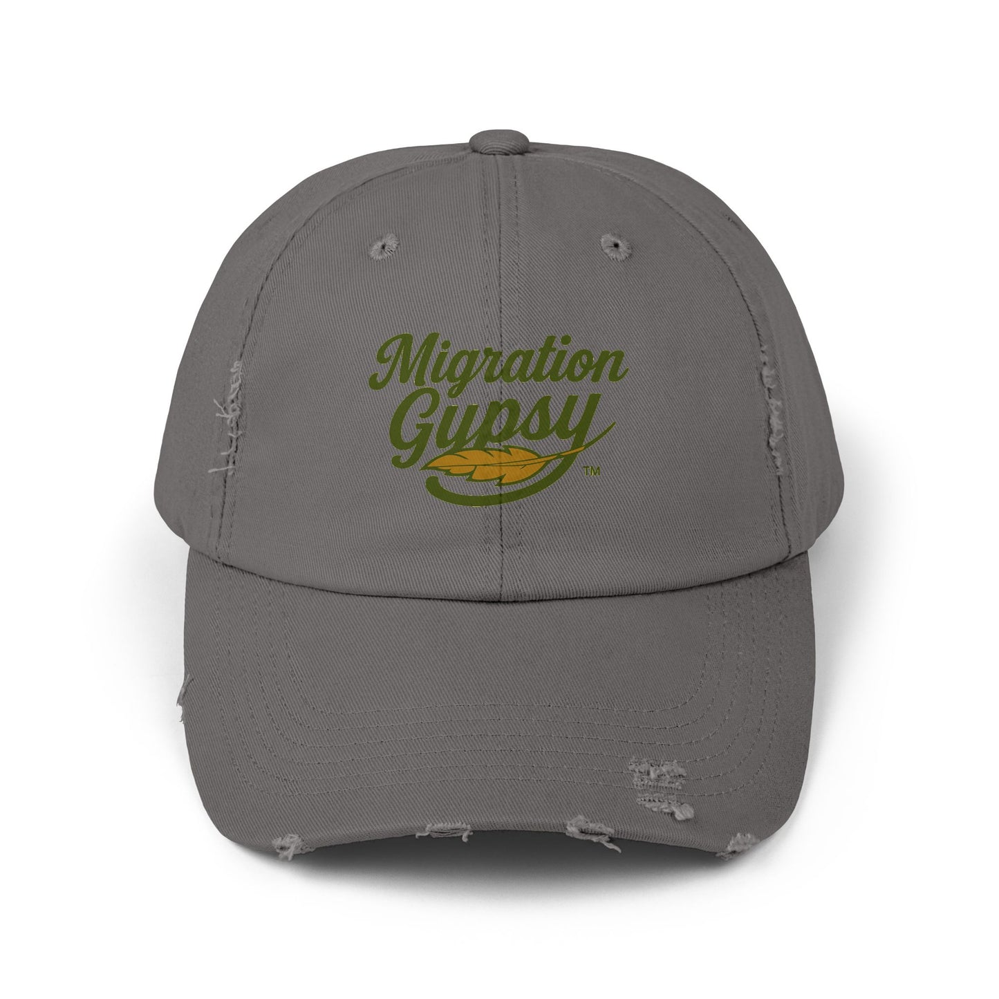 Distressed Cap — "Migration Gypsy" Retro Surf Hat
