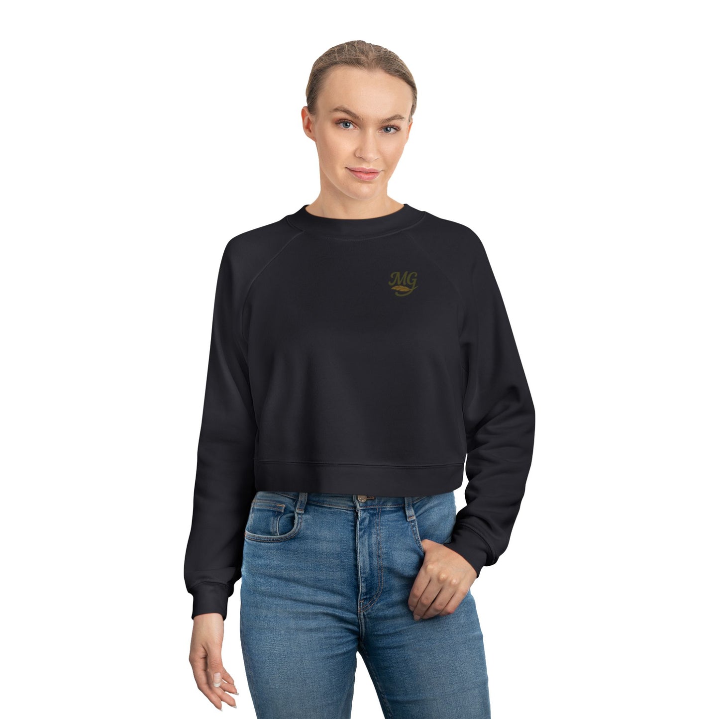 Migration Mallard Cropped Pullover | Fleece Sweatshirt