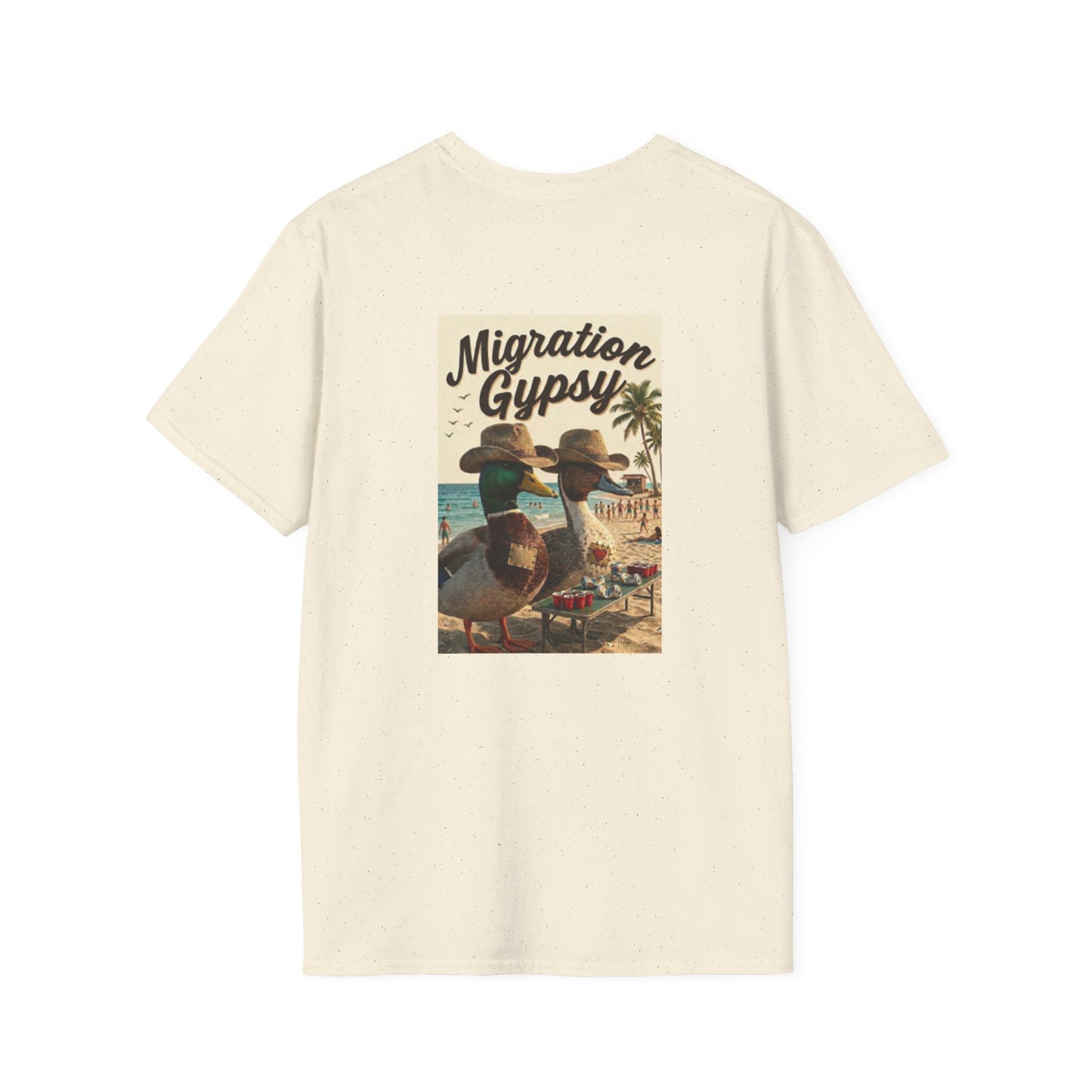 Beach Beer Pong Dual Migrators Tee