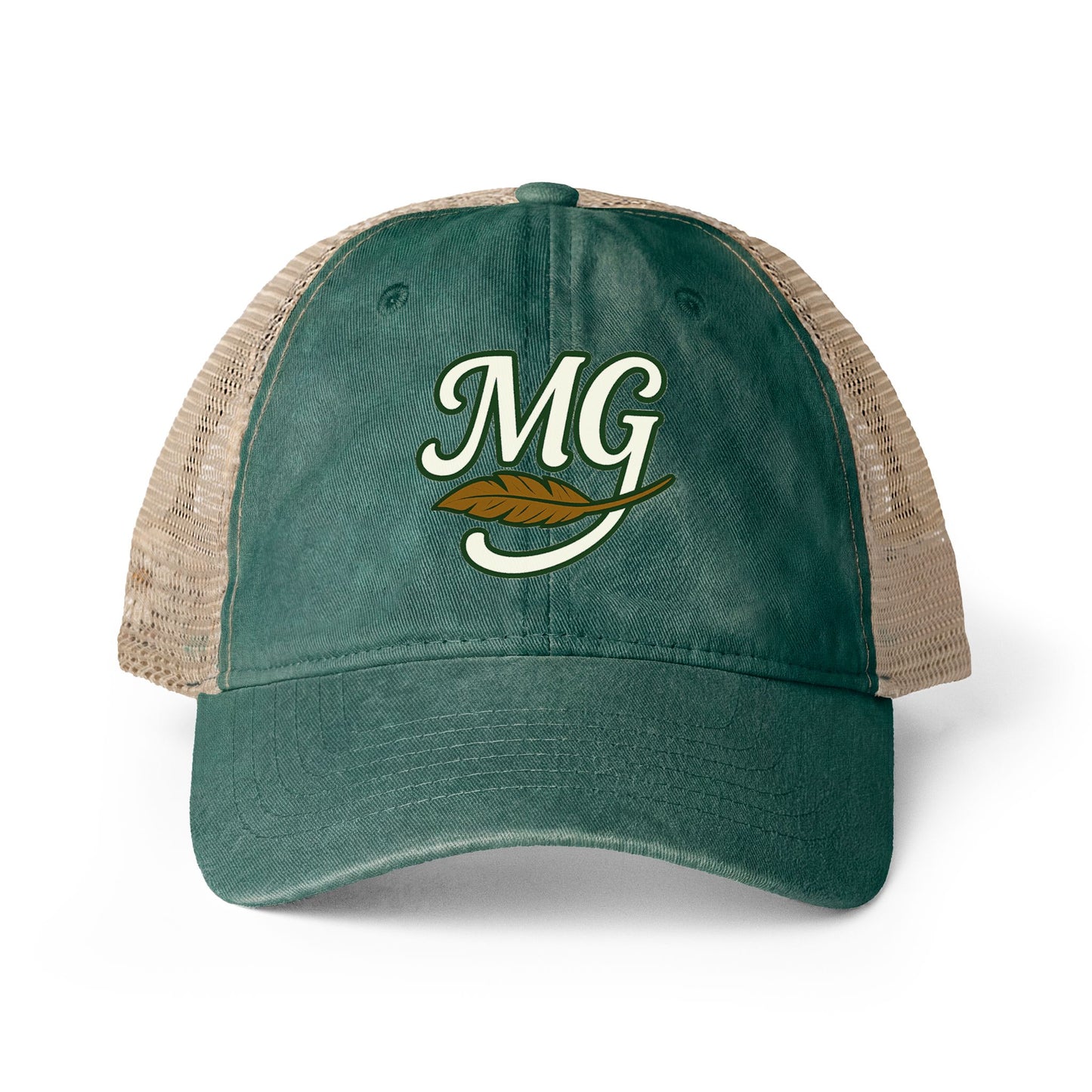 Women's Washed MG Trucker with Under Polka Dots or Stripes