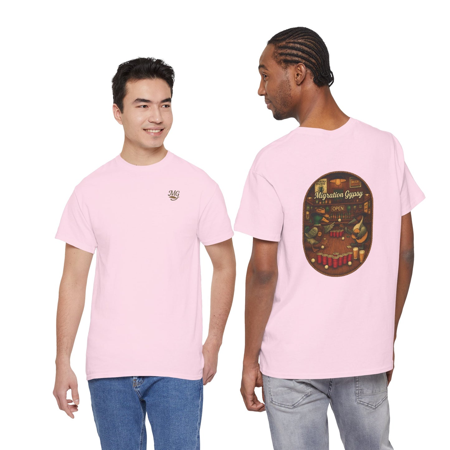 Gypsy Beer Pong Unisex Heavy Cotton Tee