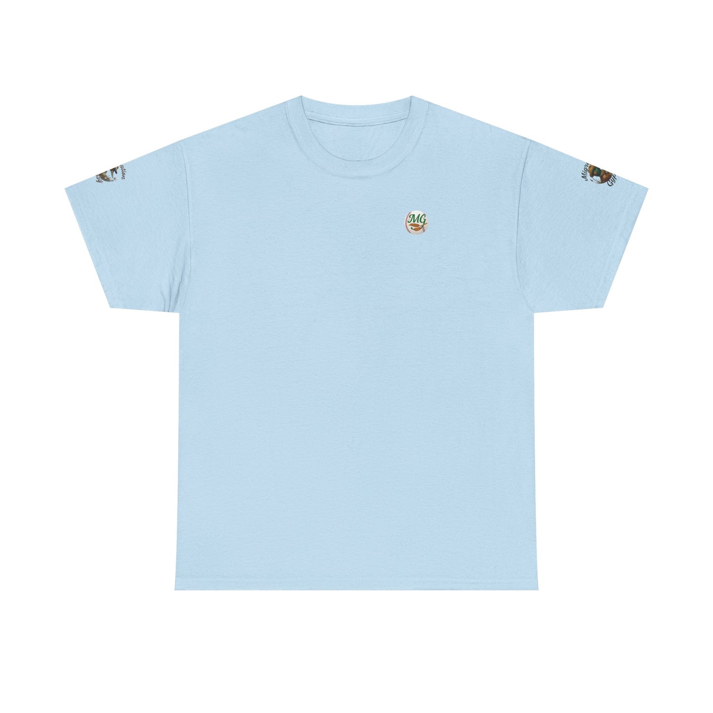 Migration Gypsies T‑Shirt — Front Baseball MG, Player Sleeves
