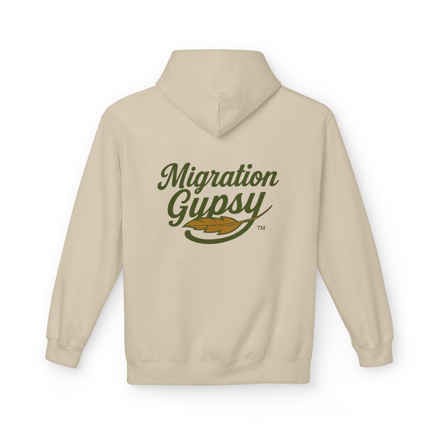 Pintail Migration Gypsy Hoodie — Vintage Outdoors Travel Logo Pullover