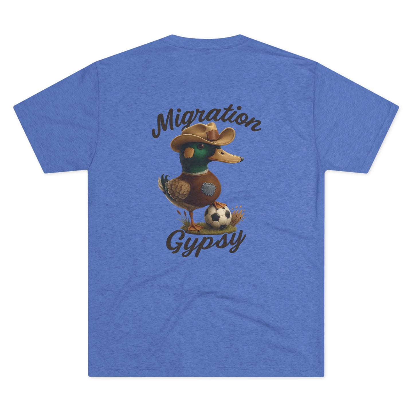 Soccer Migration Mallard Tee w/Soccer Ball Front Mallard Back
