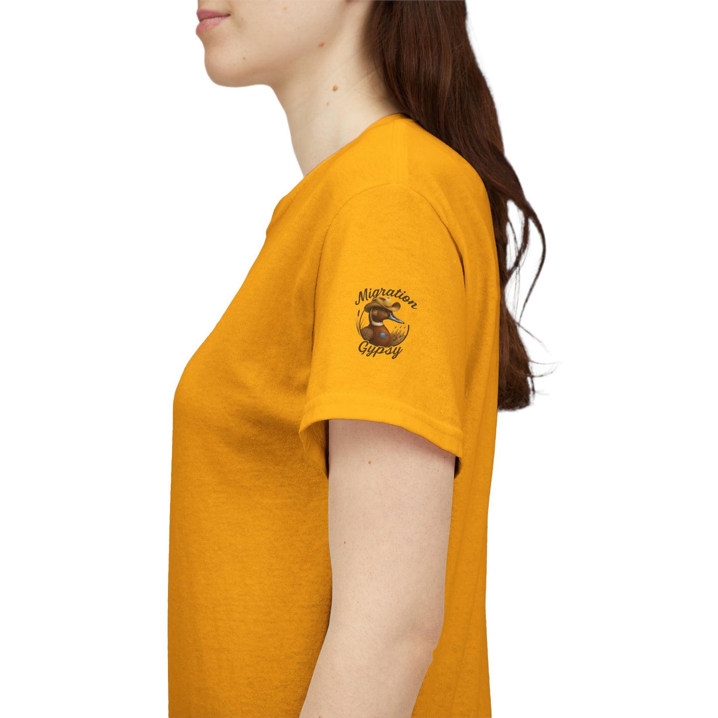 Classic Migration Gypsy MG and Dual Ducks on Sleeve Tee