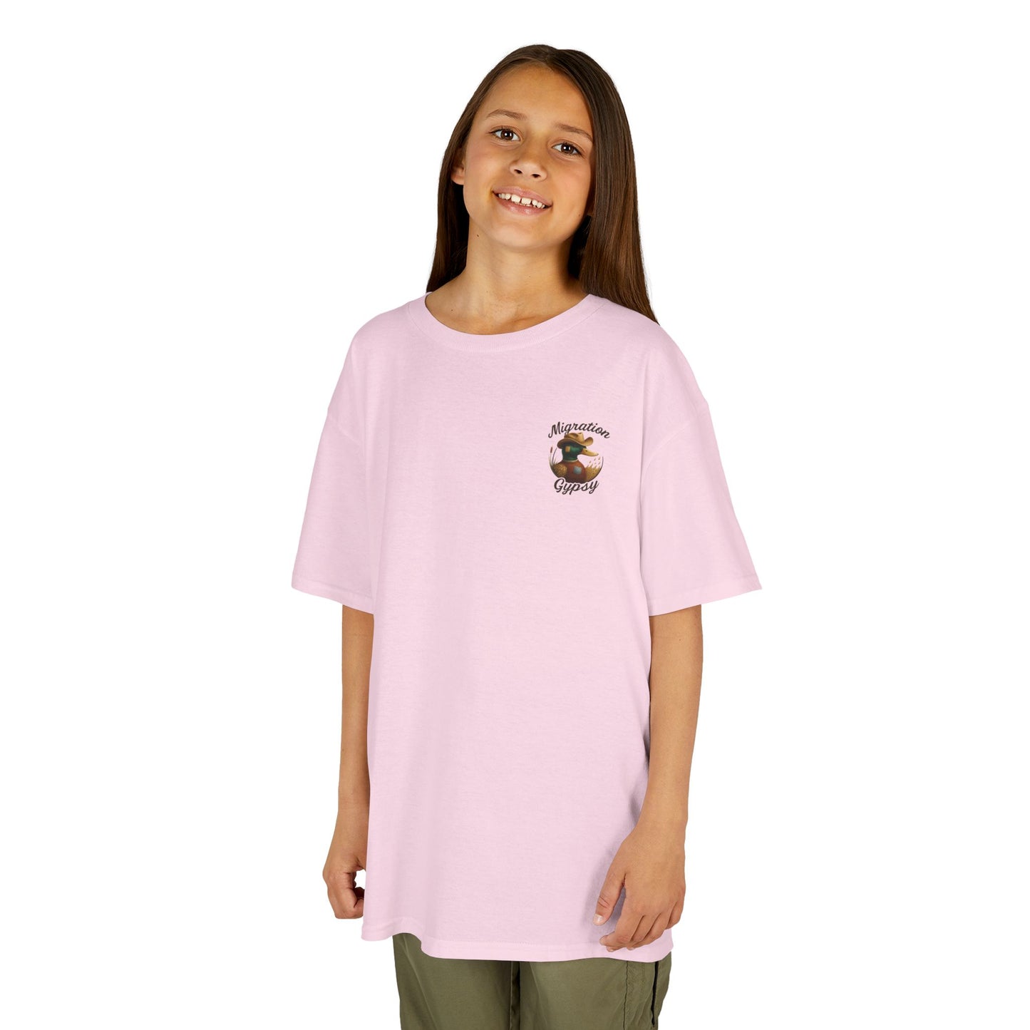 Kids Tee — Mallard Migration Gypsy Front & Back