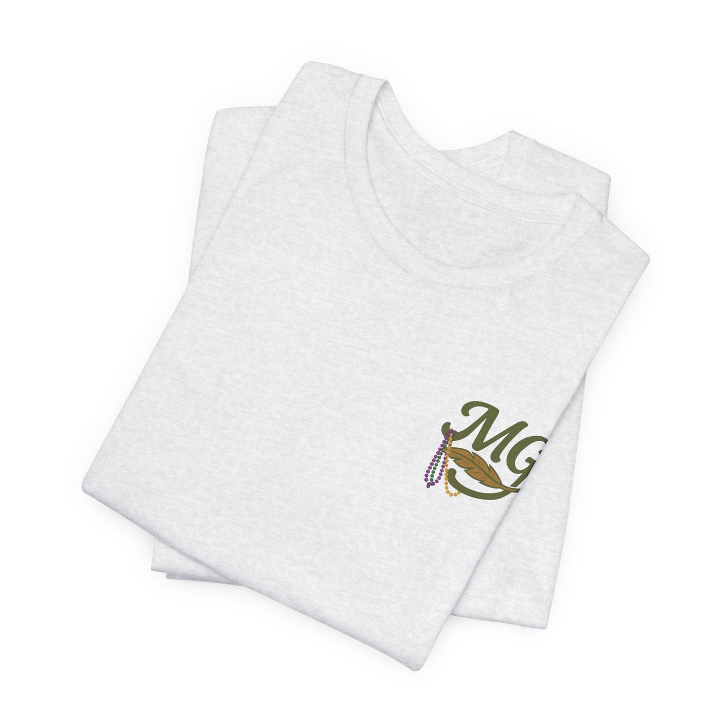 Mardi Gras Jester Mallard - Unisex Jersey Short Sleeve Tee