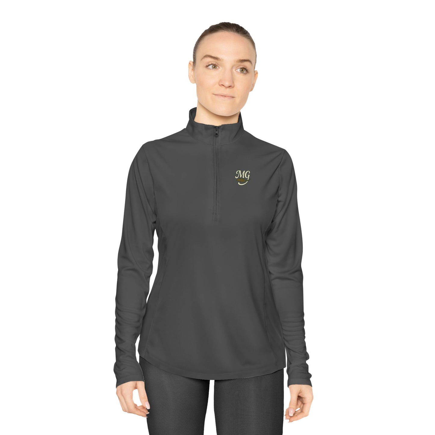 Migration Gypsy Ladies Quarter-Zip Pullover — Performance Golf Pullover with MG Logo