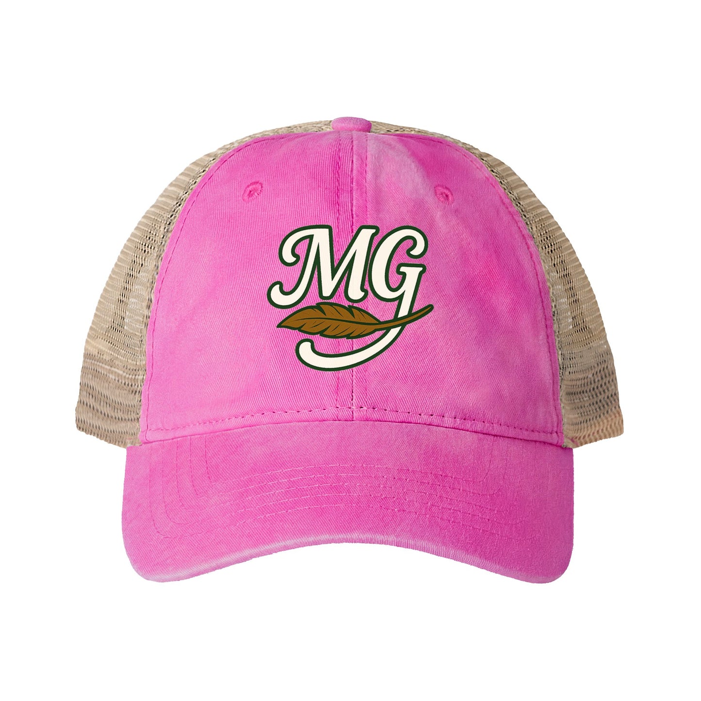 Women's Washed MG Trucker with Under Polka Dots or Stripes