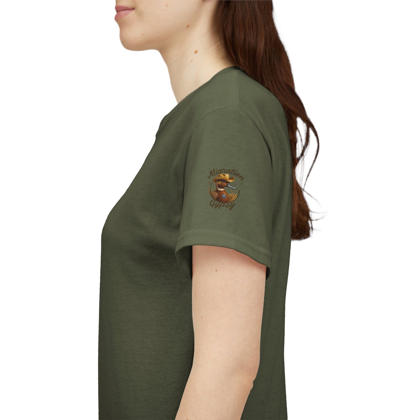 Classic Migration Gypsy MG and Dual Ducks on Sleeve Tee