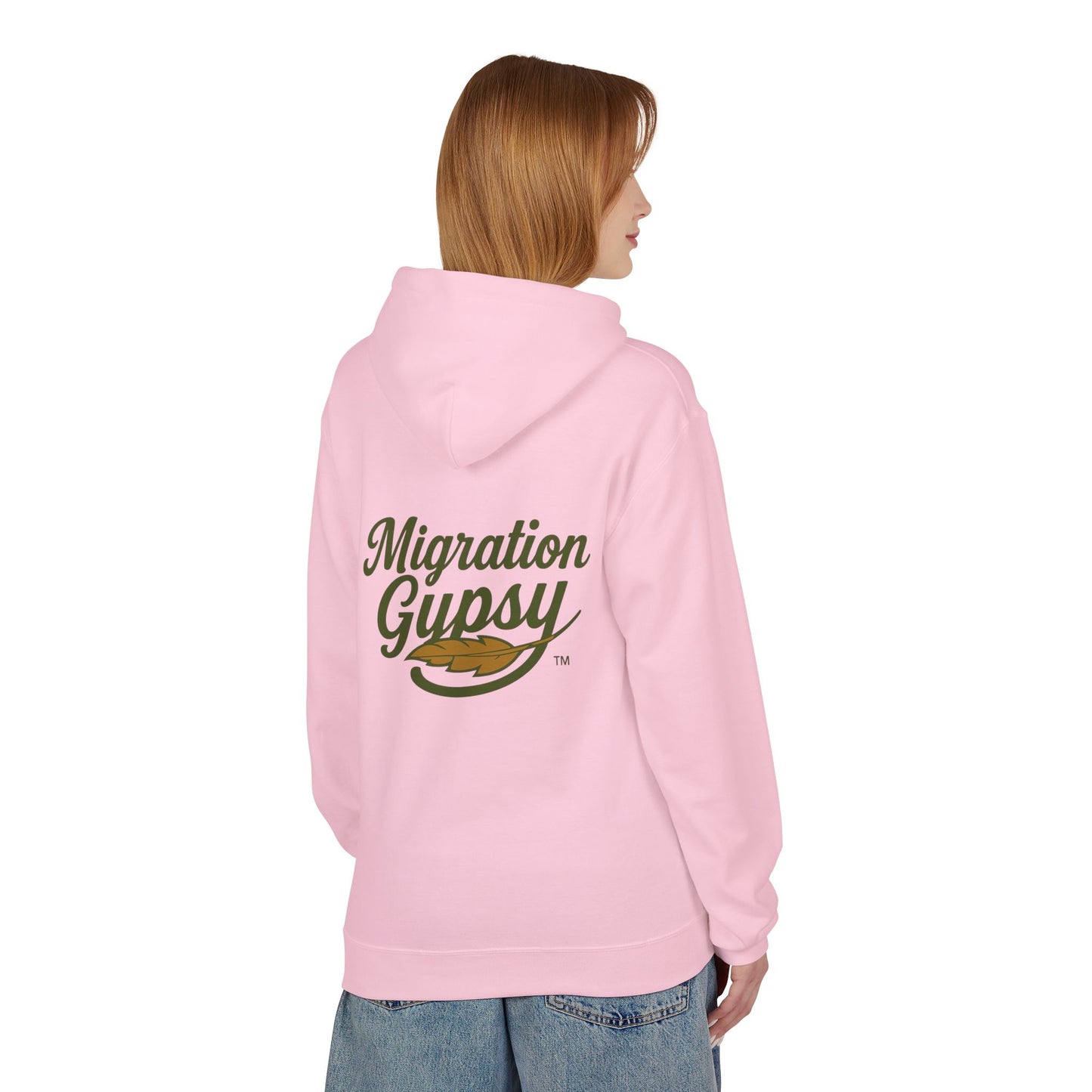 Pintail Migration Gypsy Hoodie — Vintage Outdoors Travel Logo Pullover