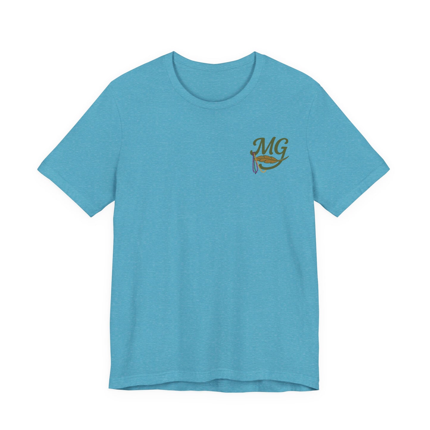 Mardi Gras Jester Mallard - Unisex Jersey Short Sleeve Tee