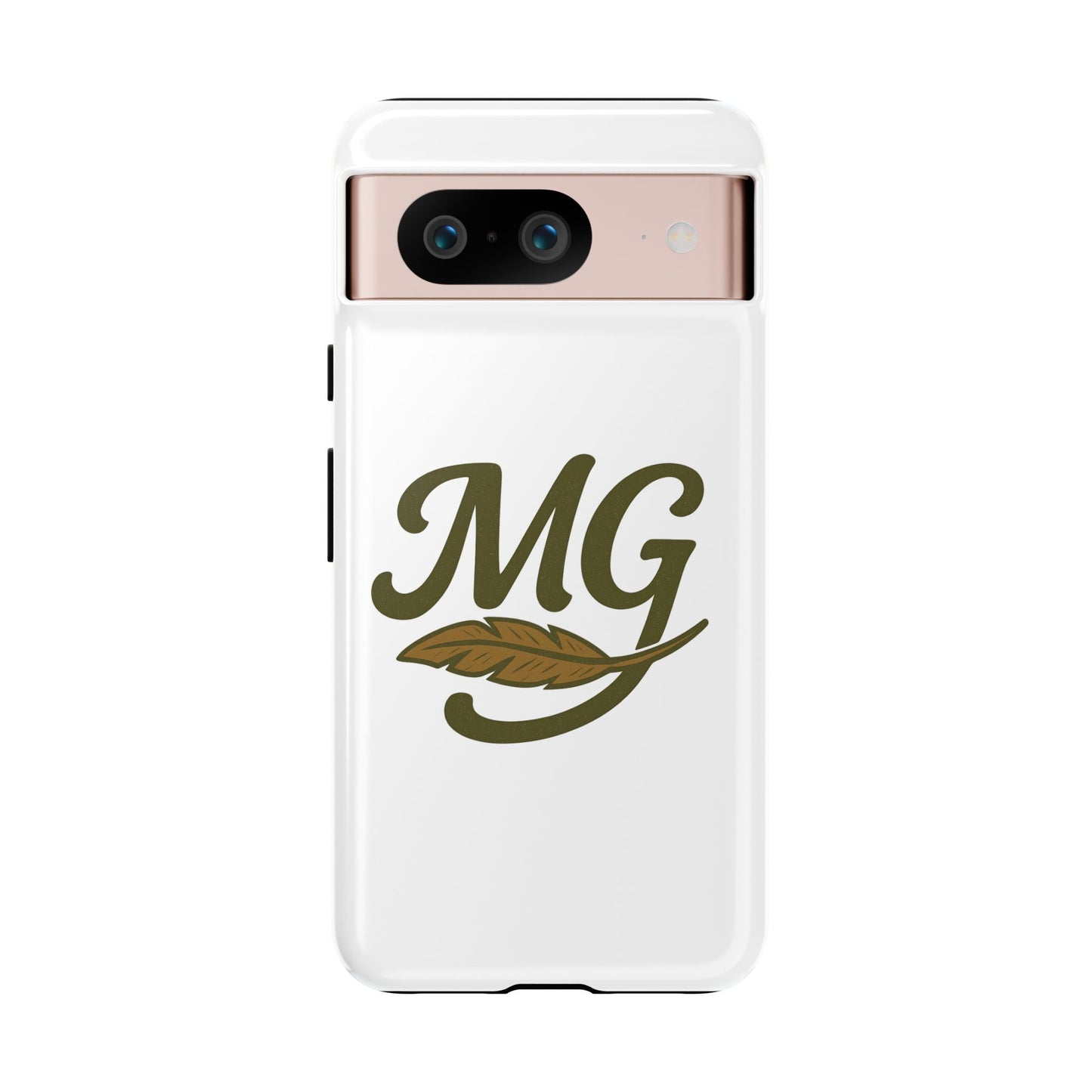 MG Leaf Tough Phone Case — Monogram Protective Phone Cover
