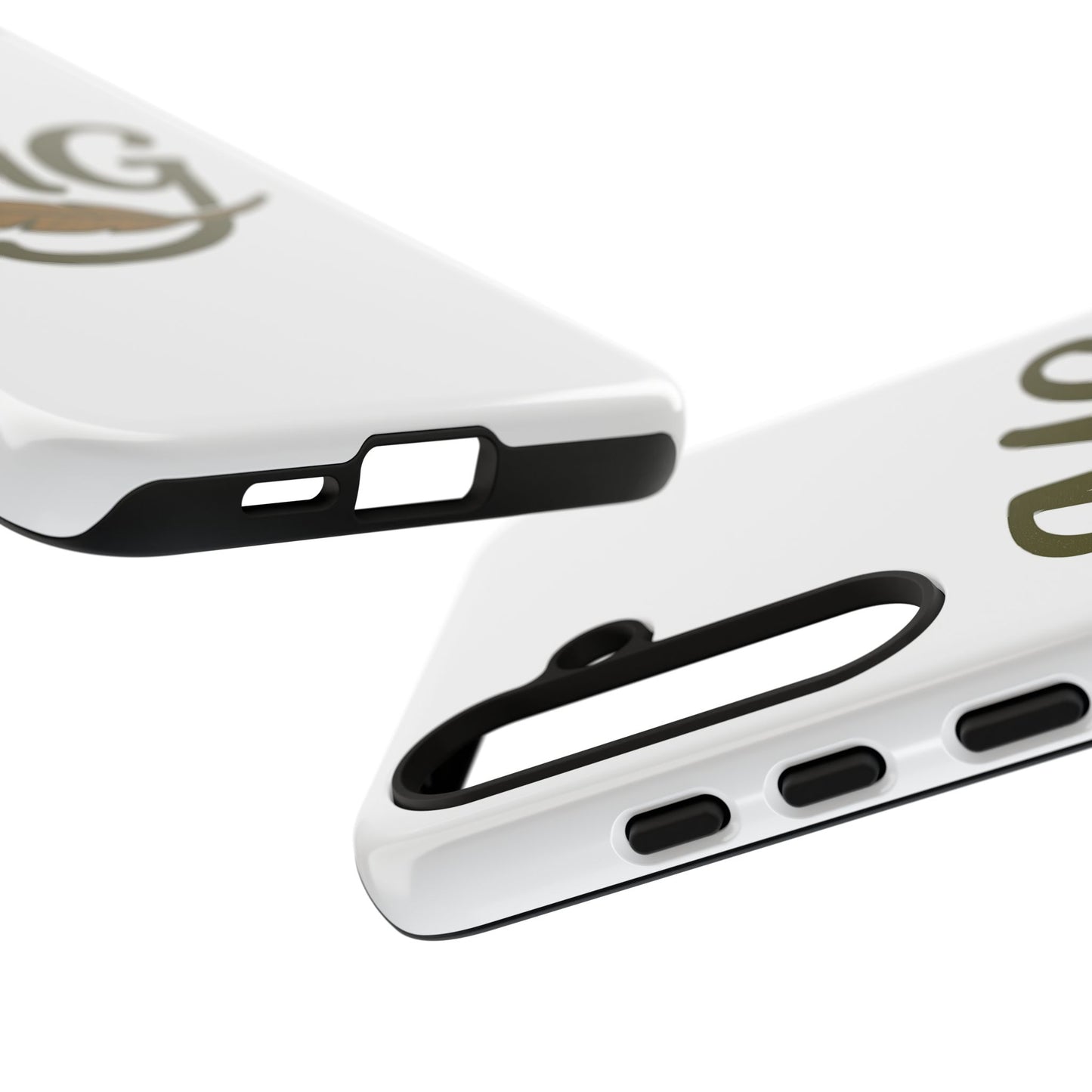 MG Leaf Tough Phone Case — Monogram Protective Phone Cover